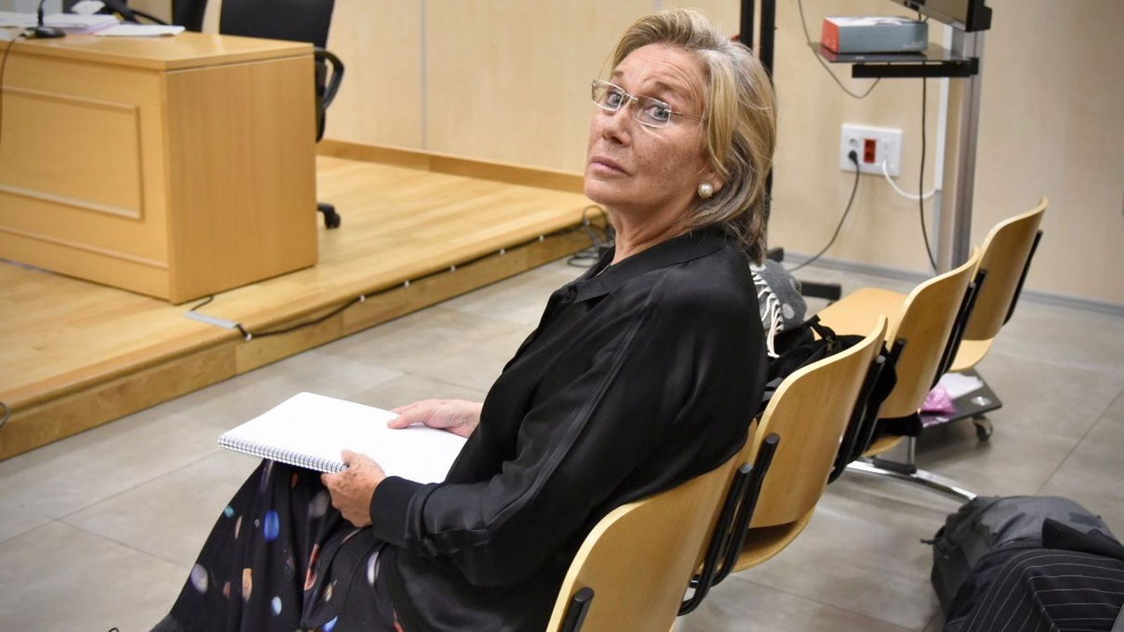 La forense Ana Arjona, en el juicio.