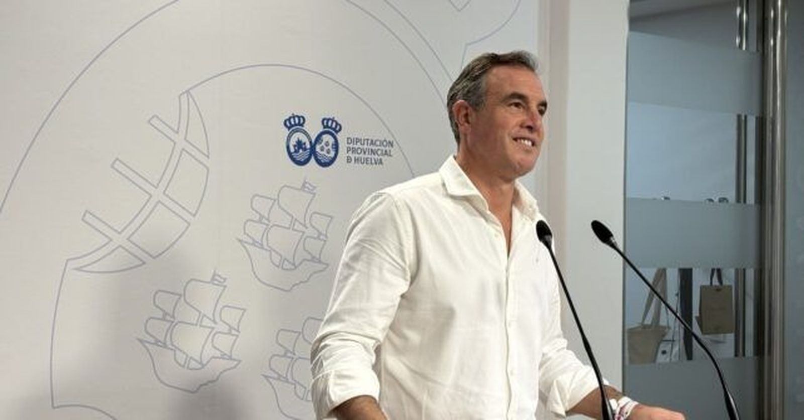 El portavoz del Grupo Socialista en la institución provincial, Rubén Rodríguez.