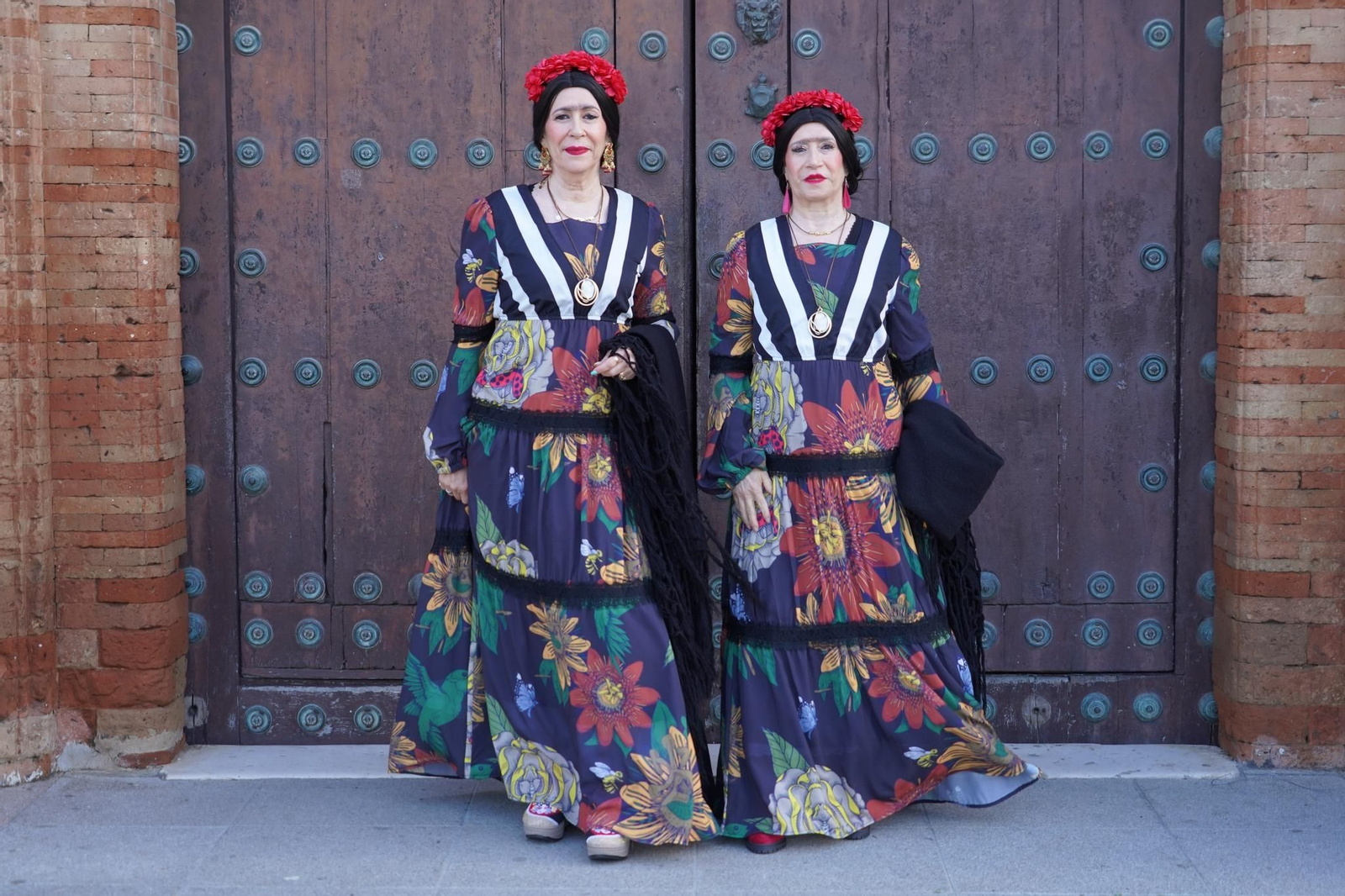 Así se disfrazaron los moguereños para la Feria de Época 1900 de Moguer