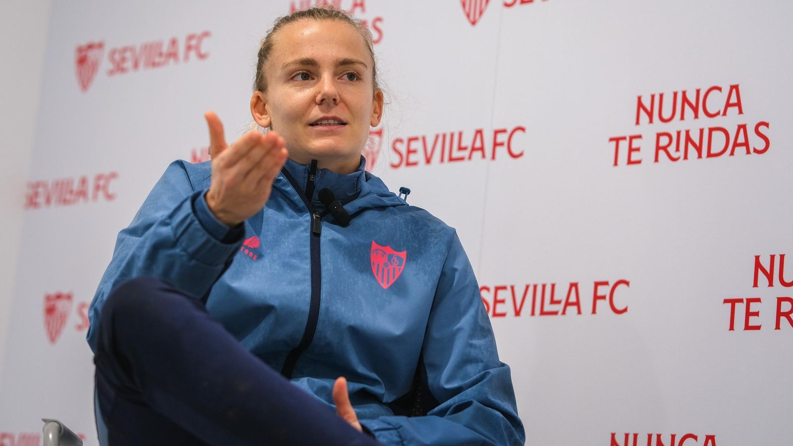 Sullastres, durante la entrevista para Diario de Sevilla.