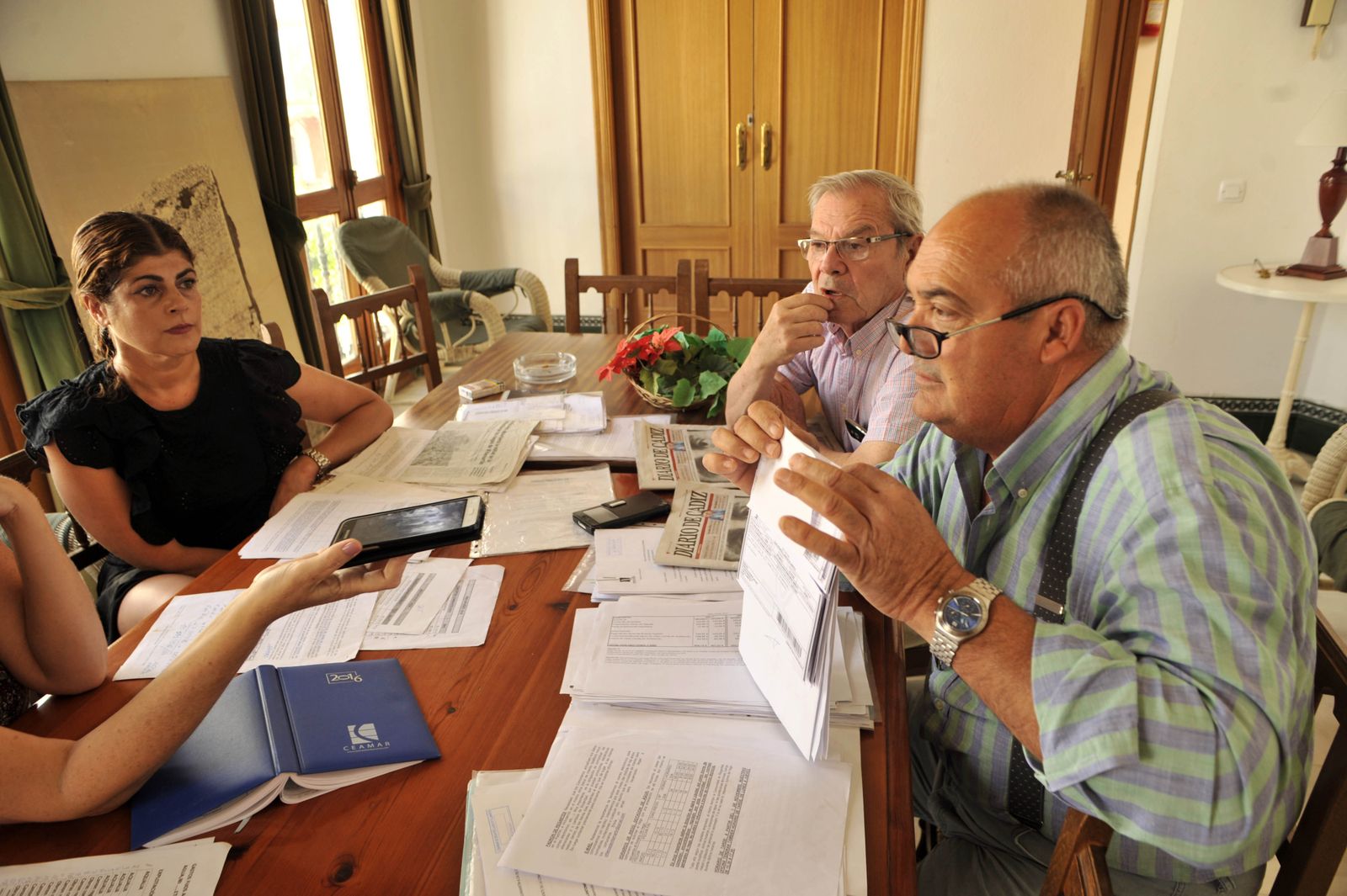 Tres comuneros de los regadíos explican su situación.