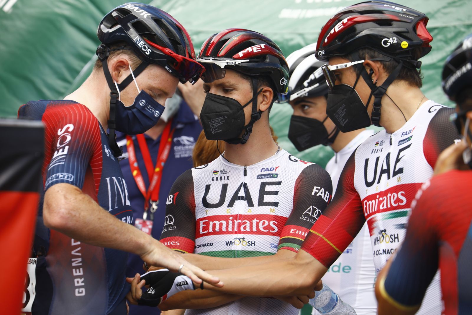 Montoro vibra con la salida de etapa de La Vuelta, en imágenes