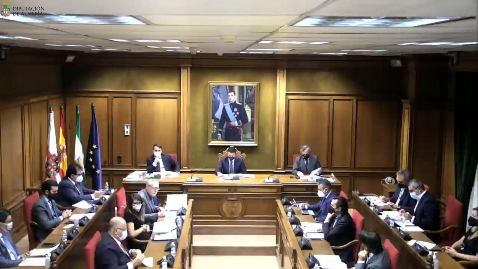 La Corporación ha vuelto a celebrar un pleno presencial tras muchos meses.