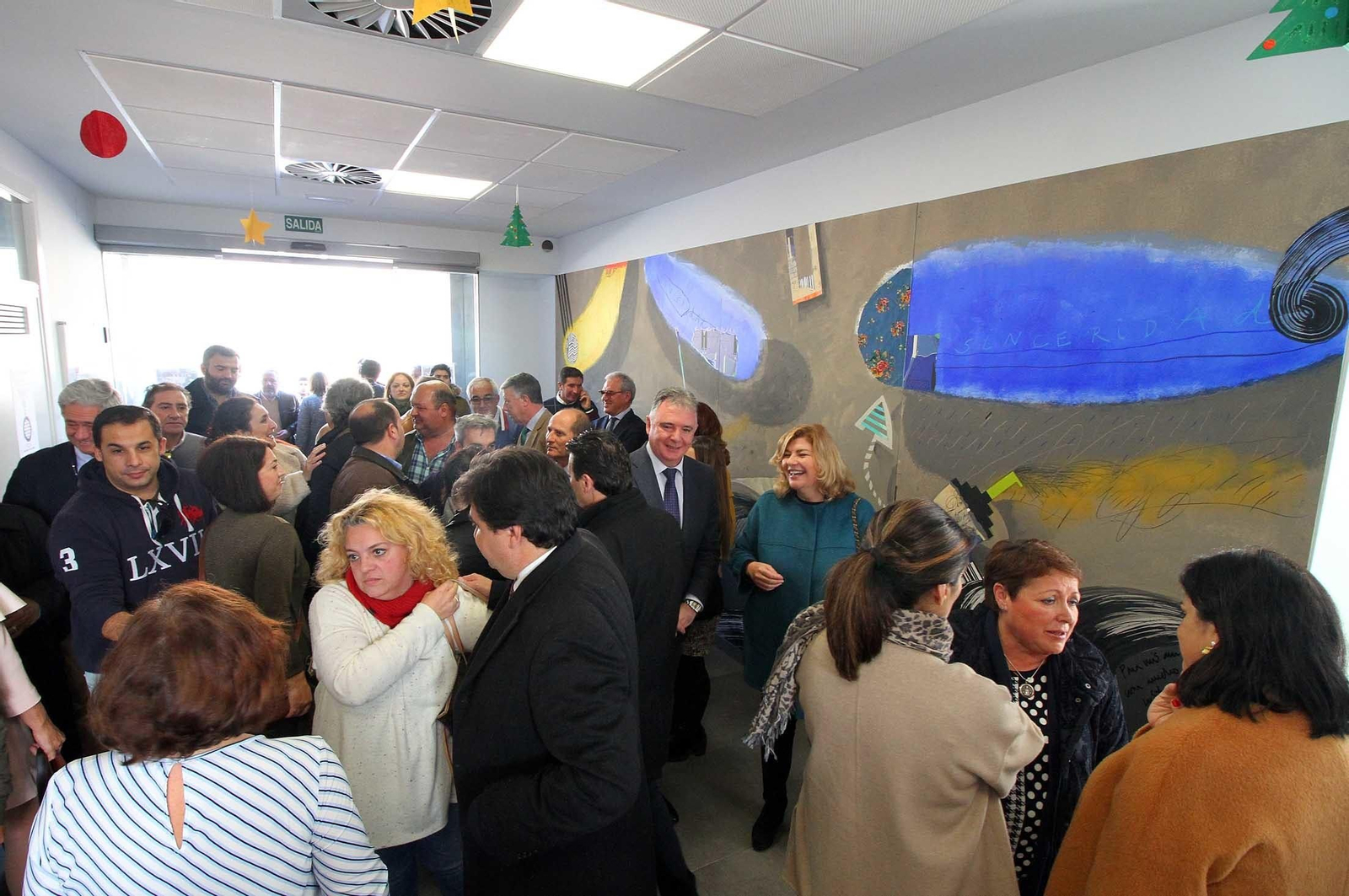 Imágenes de la inauguración de Aones (Asociación Onubense para la Normalización Educativa, Social y Laboral, Aones Down.)