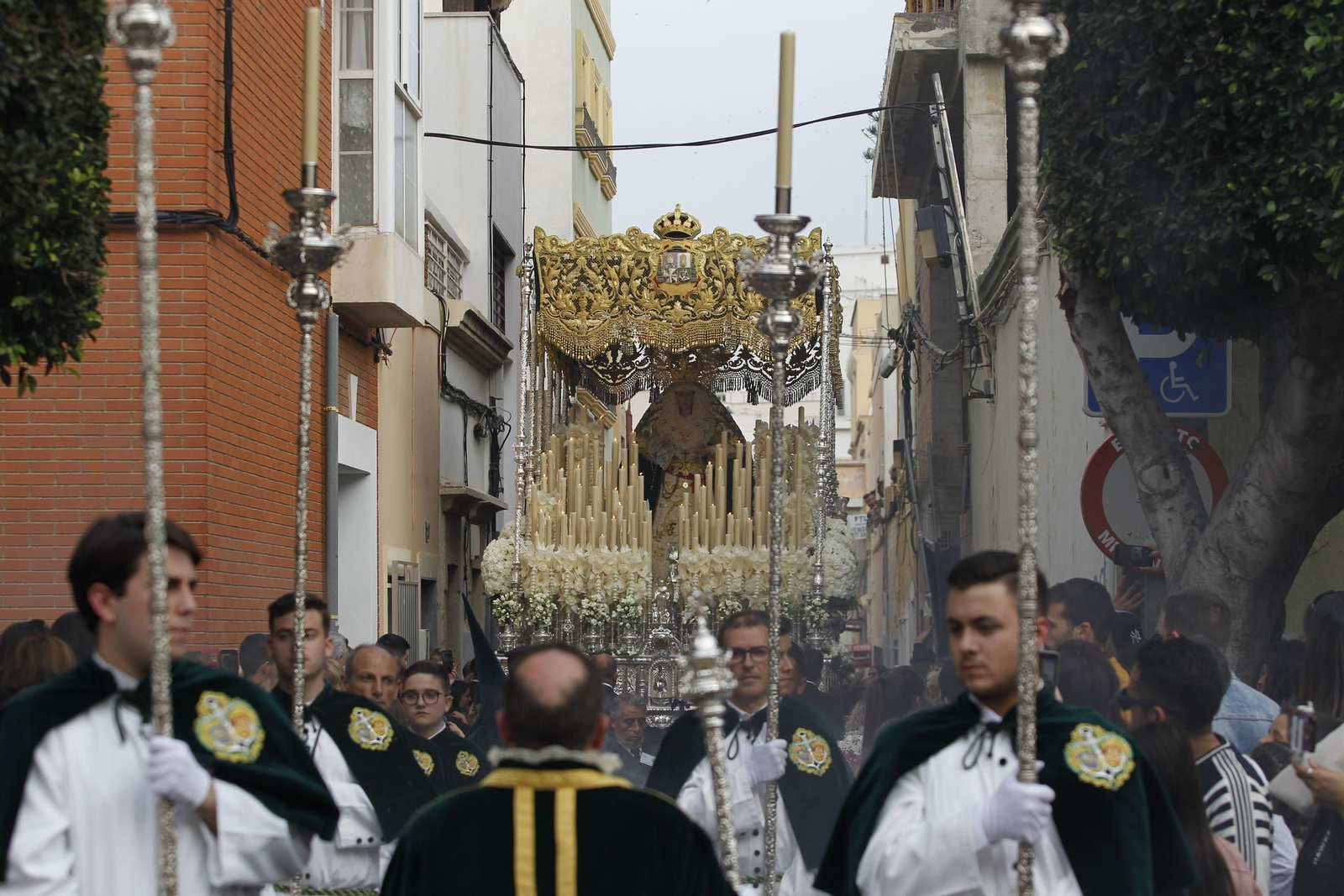 Imágenes de la Procesión de la Macarena. Semana Santa Almería 2019