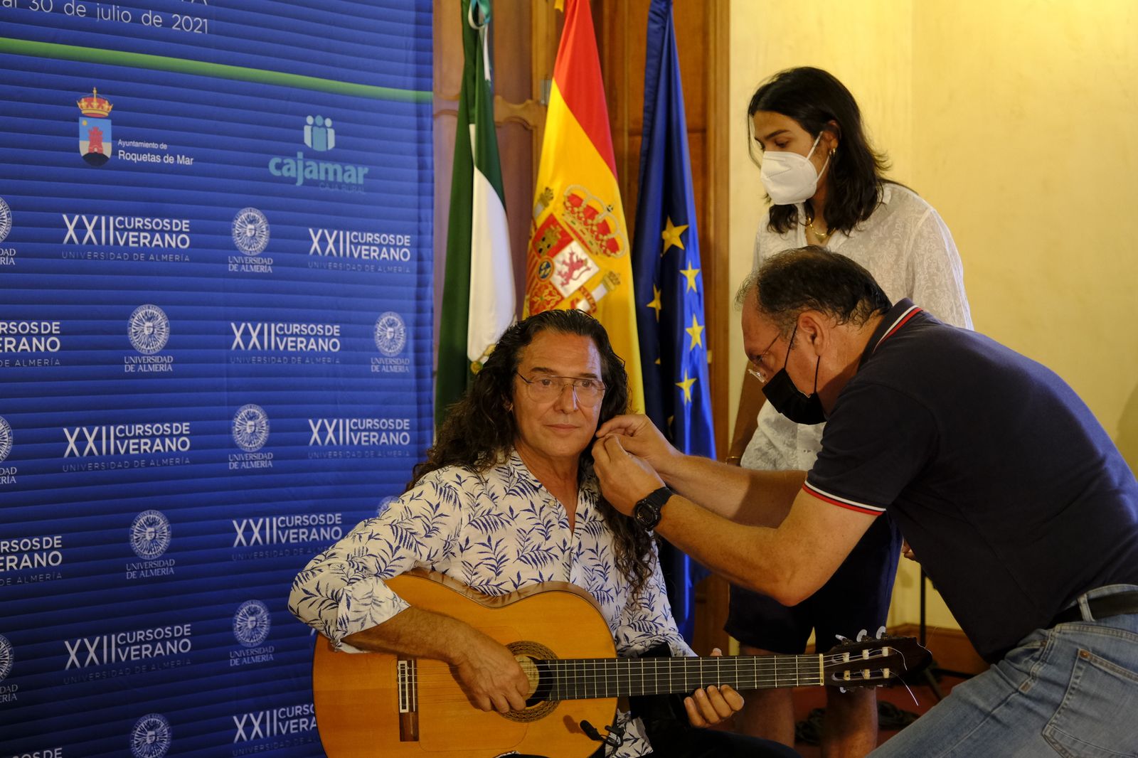 Fotogalería curso de guitarra flamenca de Tomatito. Almería