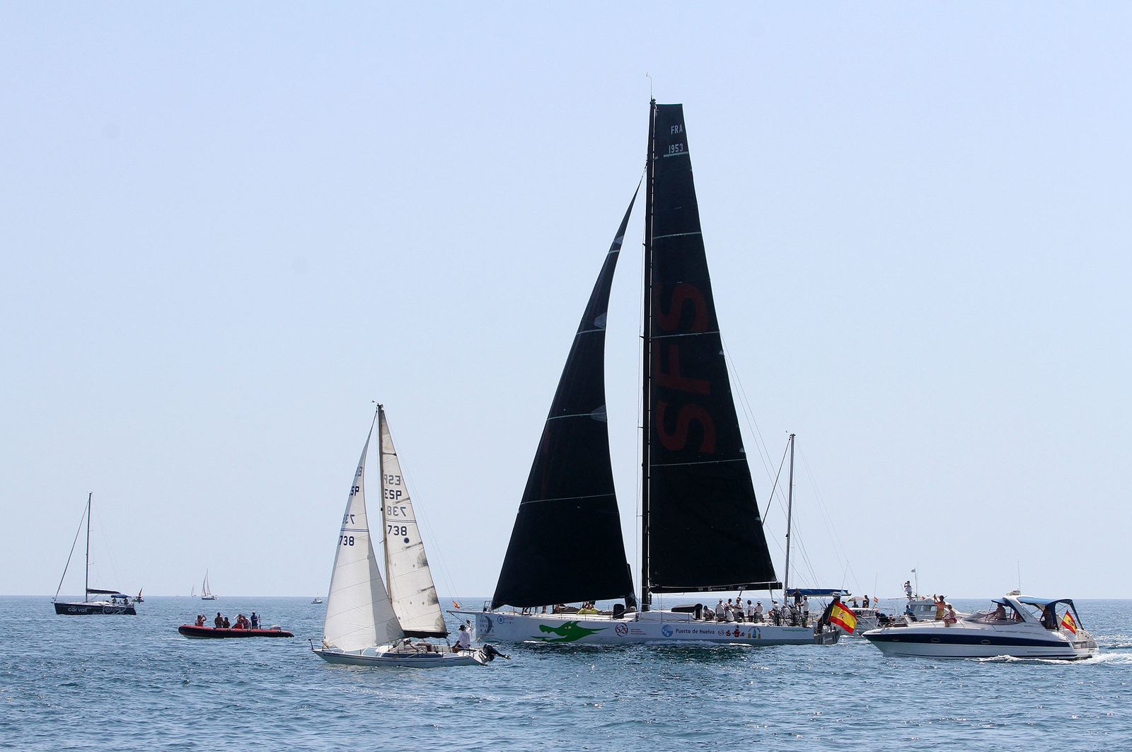 Imágenes de la Regata Huelva-La Gomera.