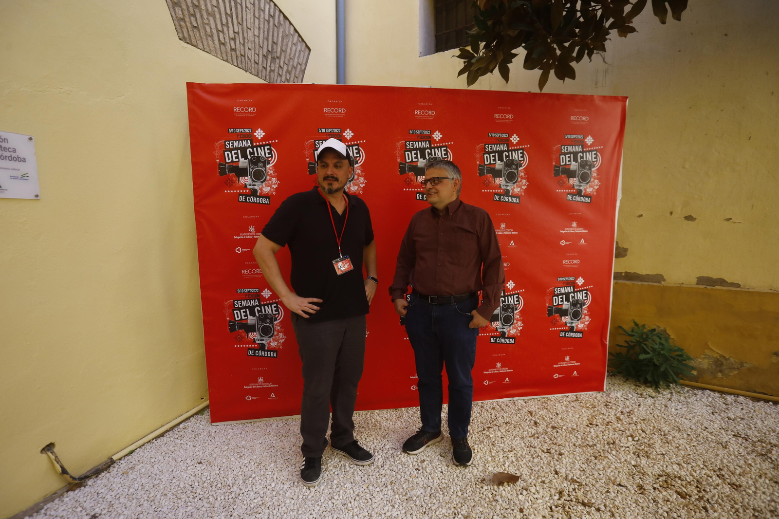 Edgar Burgos y Jaime Alonso en la presentación de 'Comuneros'.