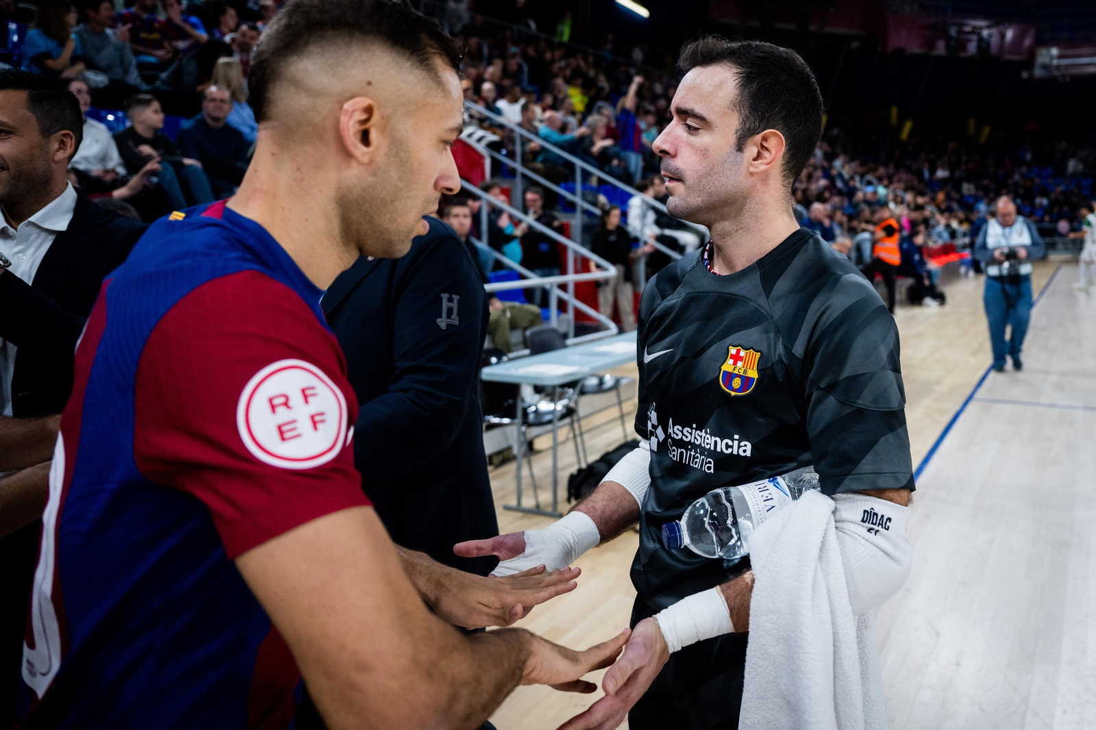 La derrota del Córdoba Futsal ante el Barça, en imágenes
