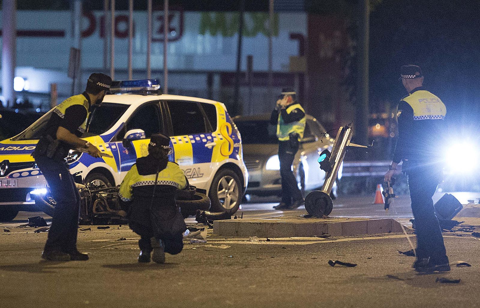 Imagen de archivo de un accidente en la Avenida de Kansas City.