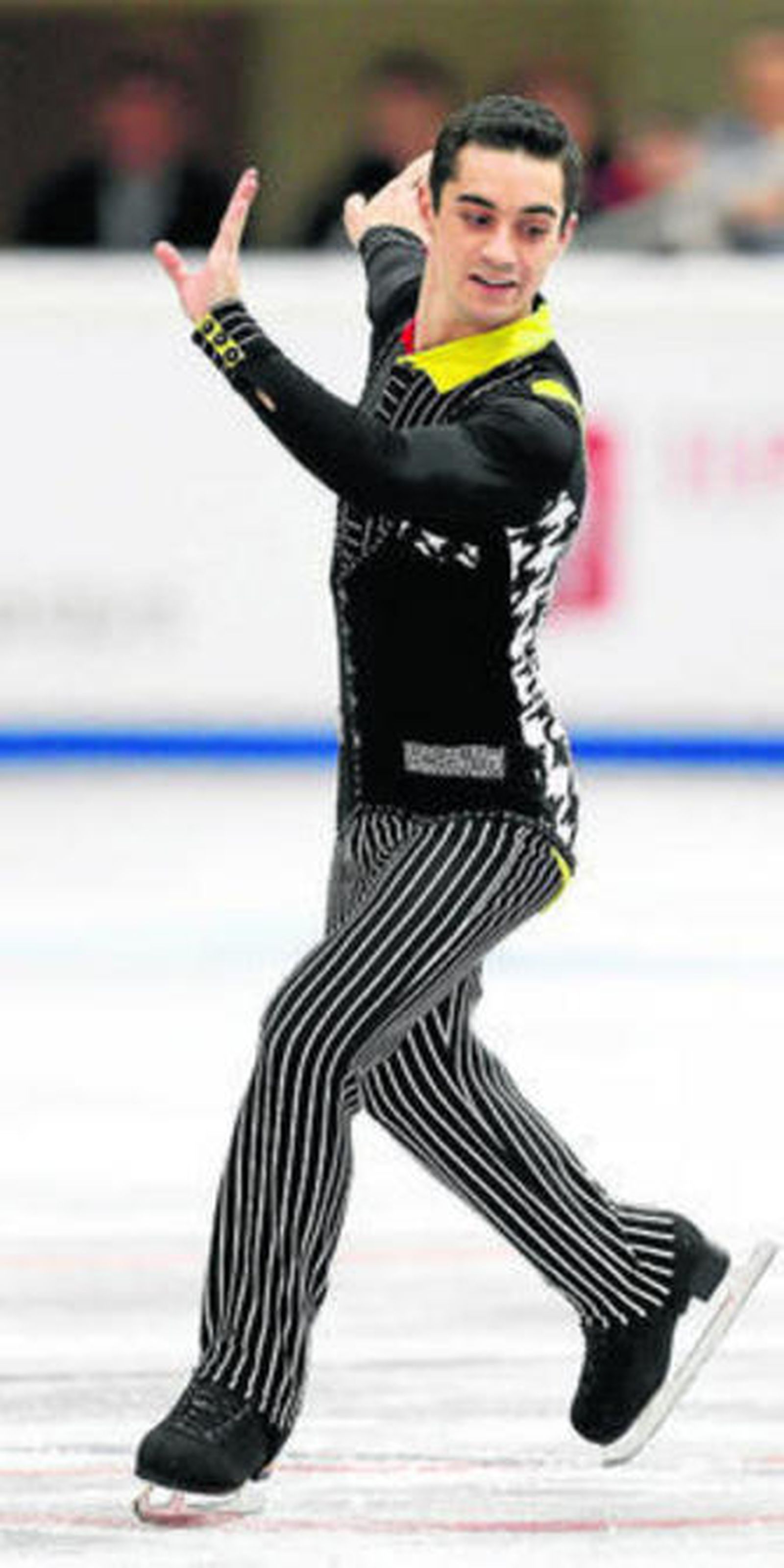 Javier Fernández, en una reciente competición.