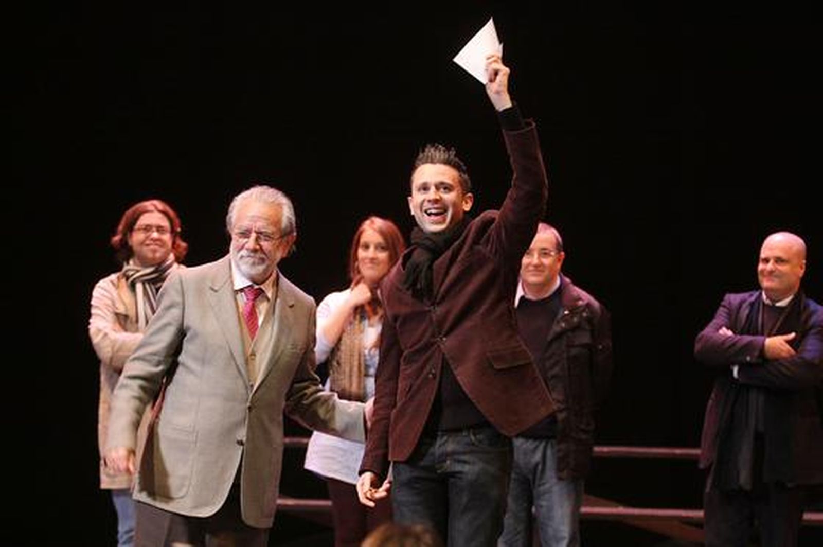 Concurso Provincial de Villancicos en Huelva que cumple su 27ª edición.

Foto: Alberto Domínguez