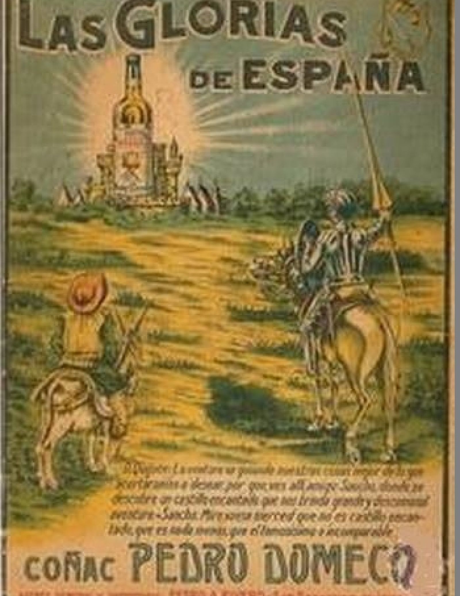 'Las glorias de España', cartel de Pedro Domecq.