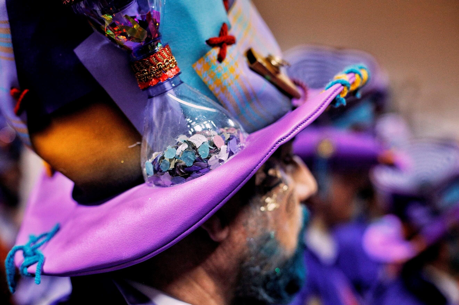 El coro "Despierta" en camerinos