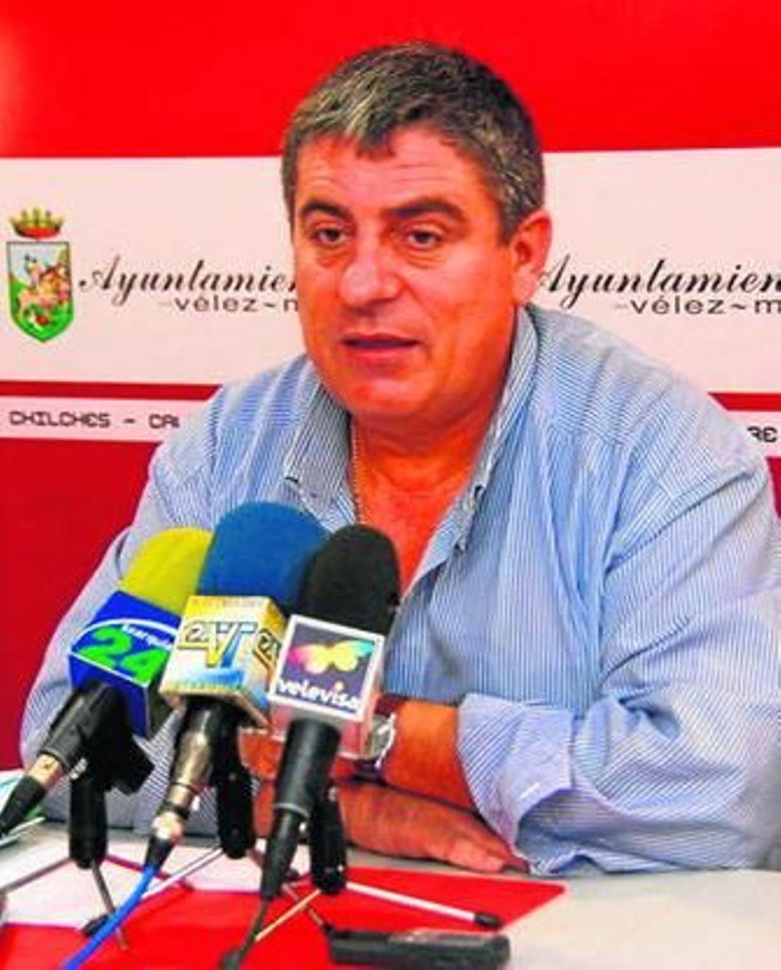 Salvador Marín, en conferencia de prensa.