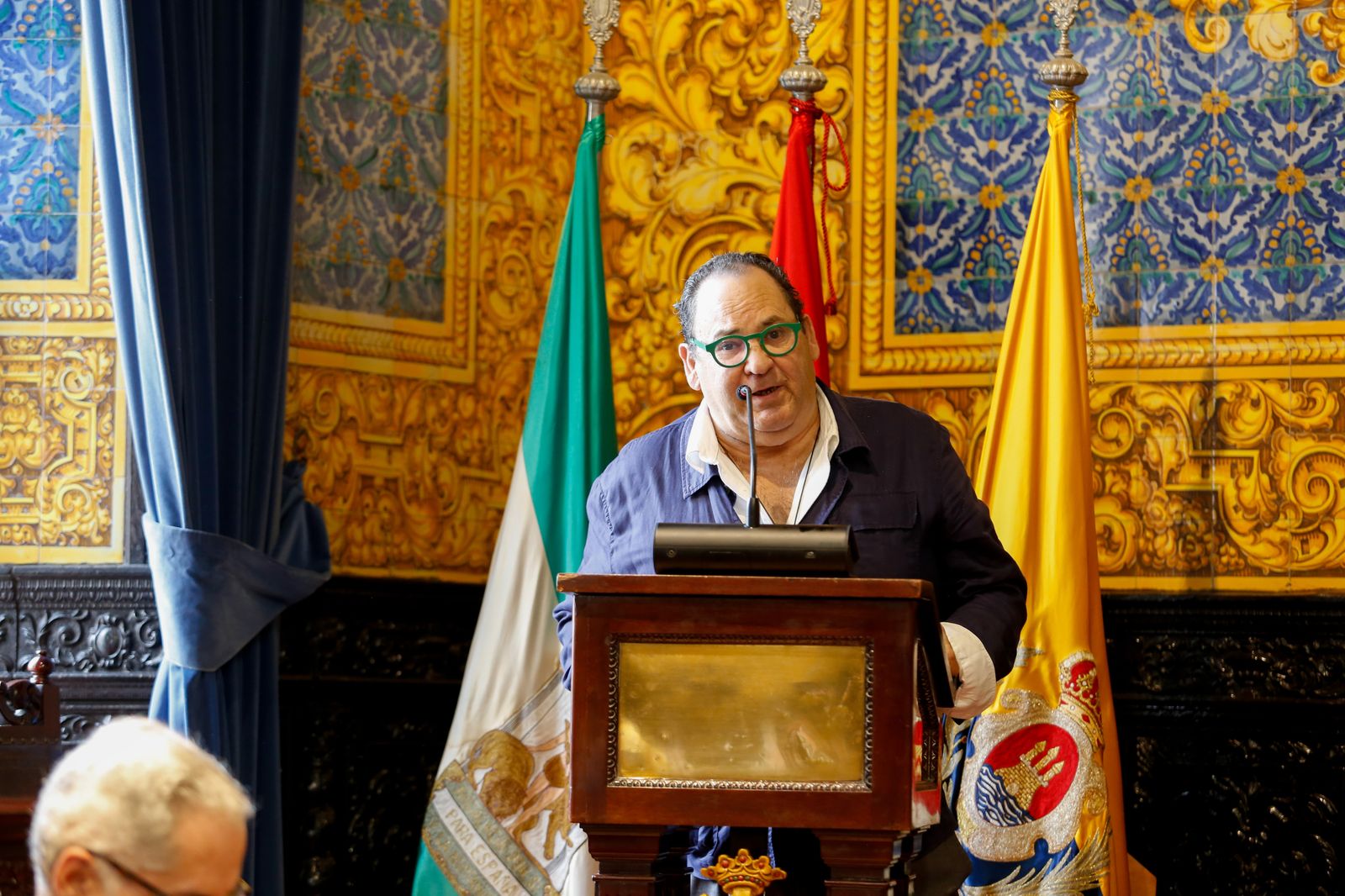Fotos de la entrega de la insignia de Algeciras a Francisco Carrascal de Reyes Magos 98