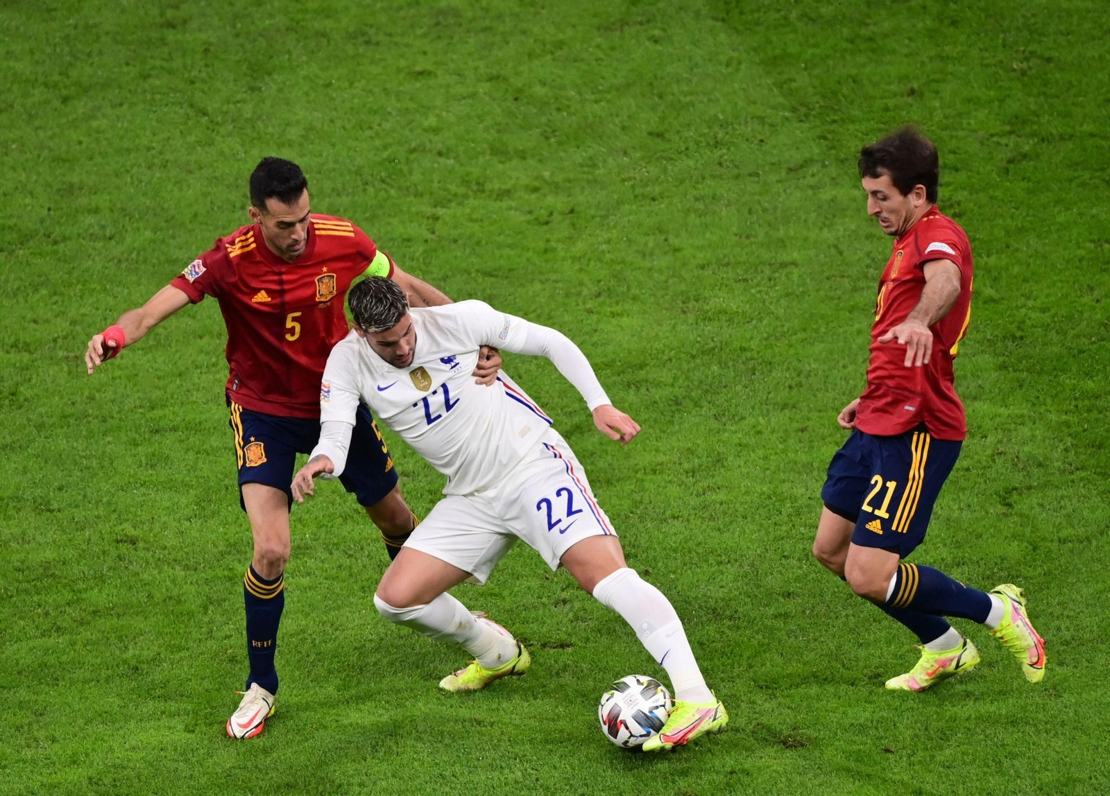 Las fotos del España-Francia, final de la Liga de Naciones
