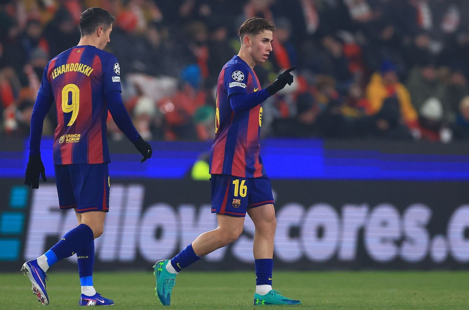 Las fotos del Slavia Praga-Barcelona