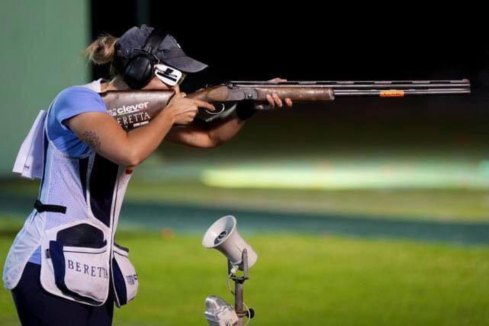 Fátima Gálvez, durante una prueba.
