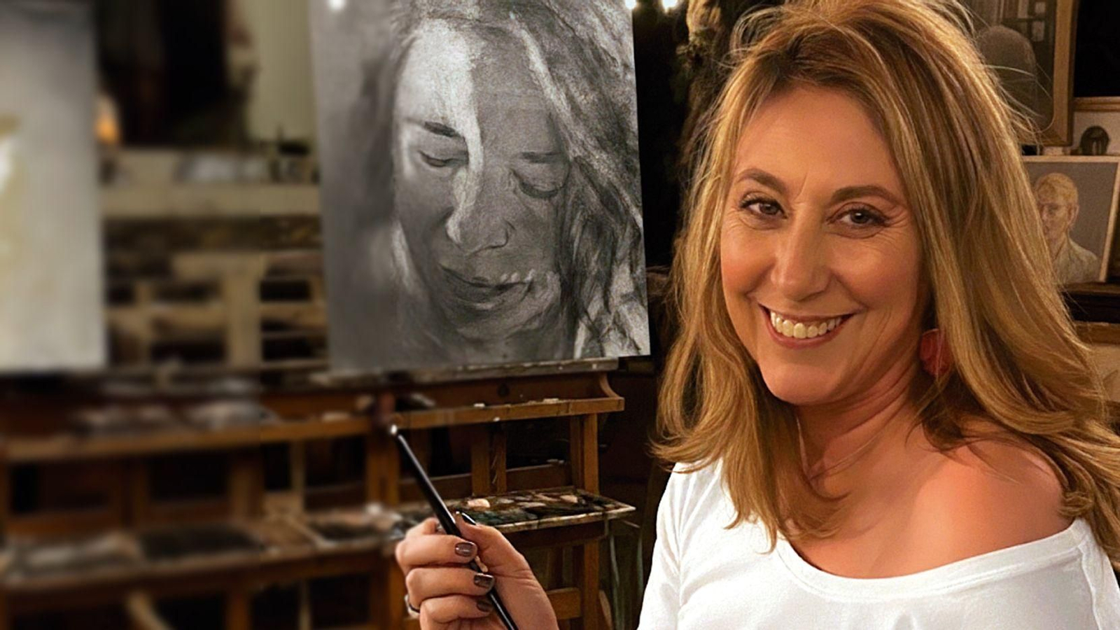 La pintora Mar Esteban