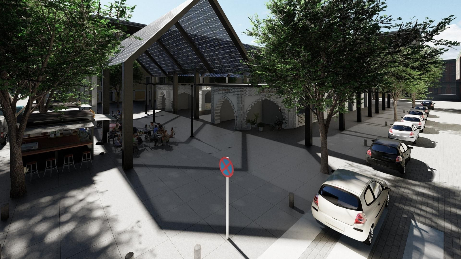 Idea de reforma planteada por la a Plataforma Falda de Alcazaba