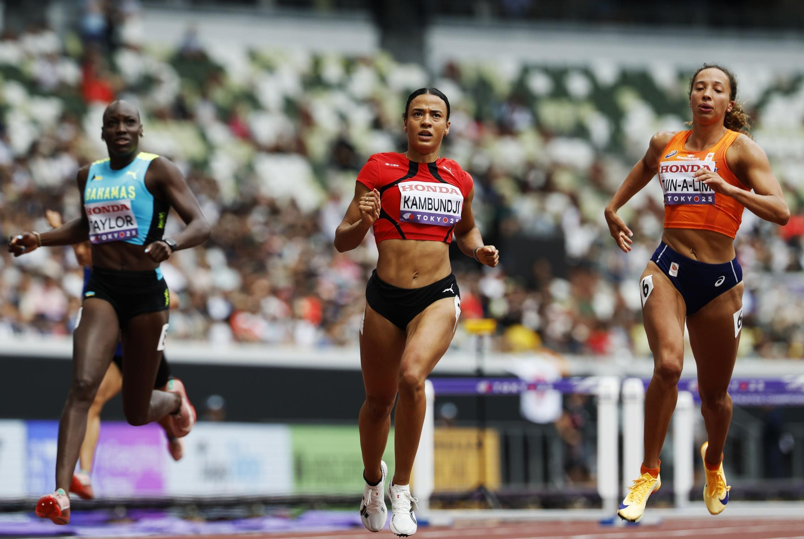 Las mejores imágenes del triunfo de Seville en 100 metros y del resto del Mundial de atletismo