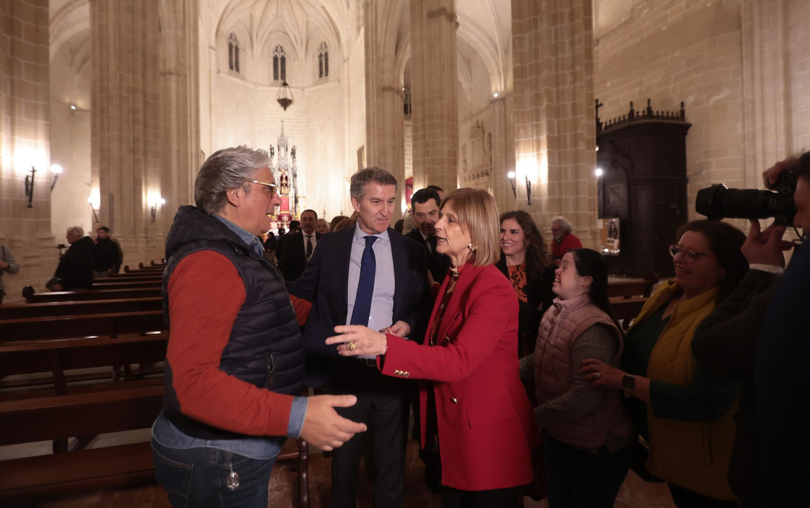 Feijóo de visita en Jerez