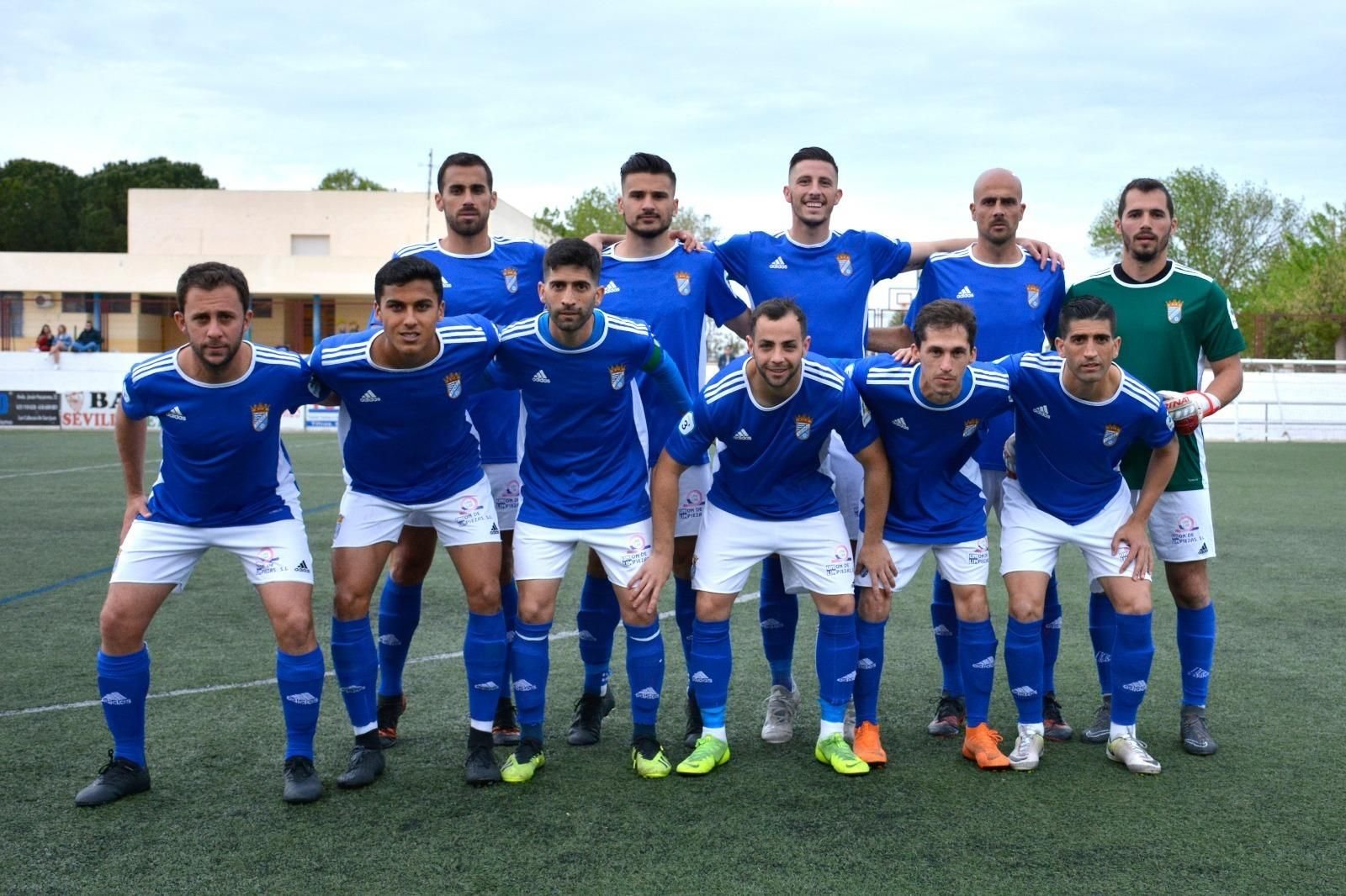 Formación del Xerez CD en el partido contra el Cabecense en la campaña 18/19.
