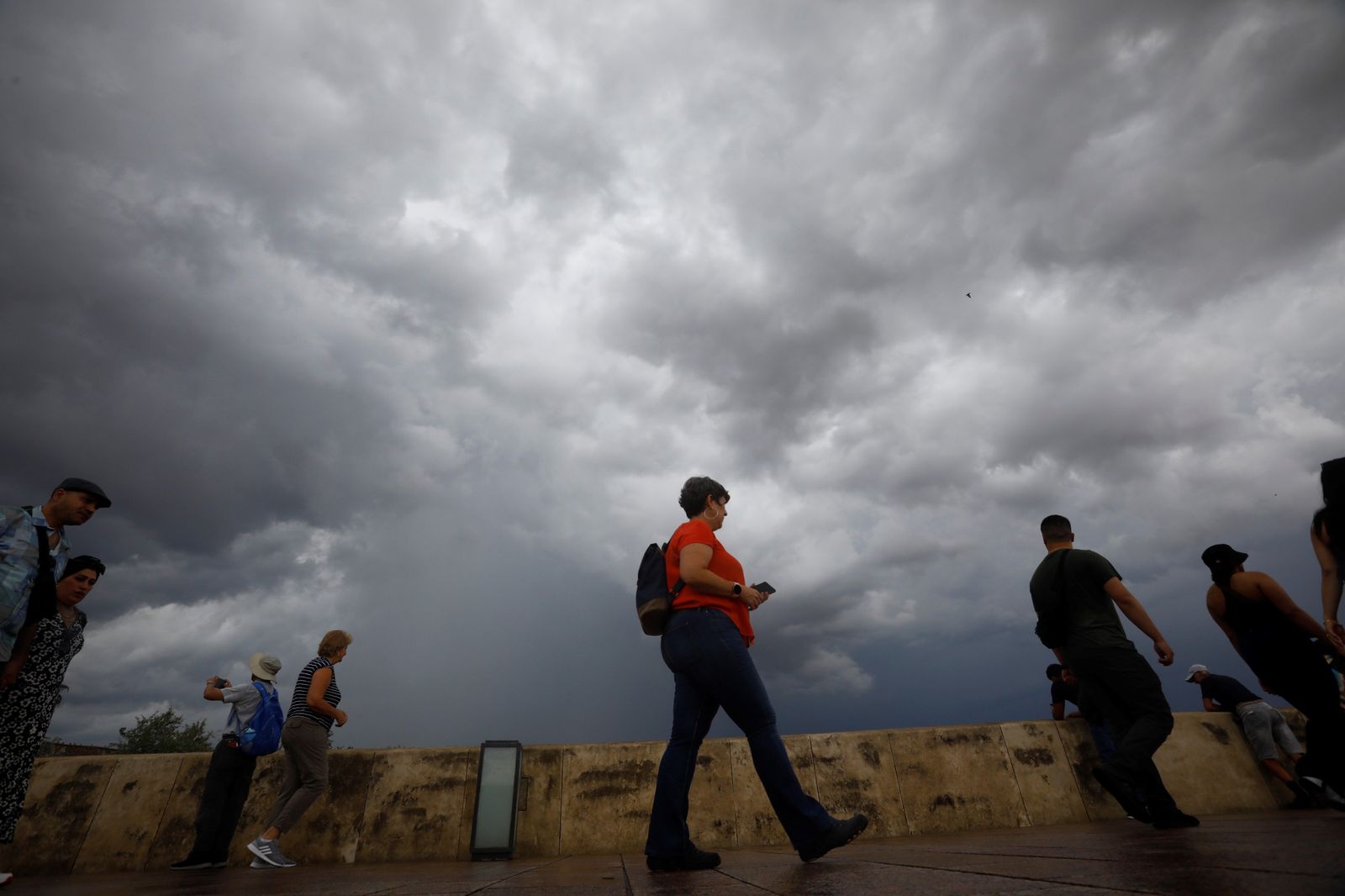 El paso de la tormenta por Córdoba, en imágenes