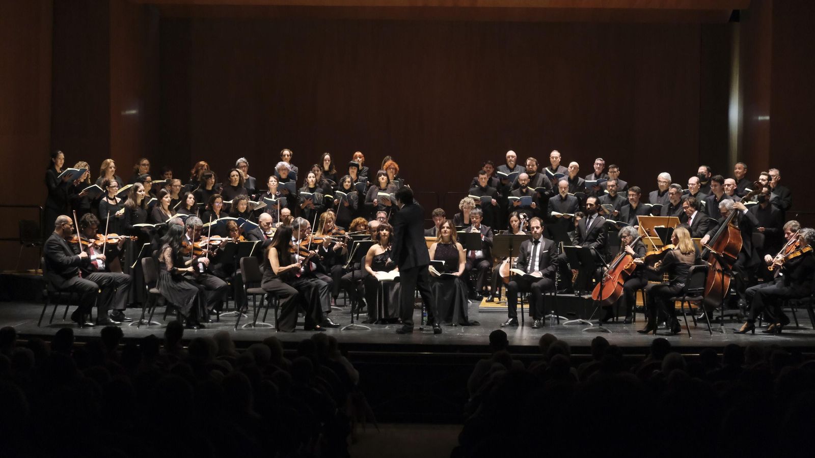 La Orquesta de Córdoba durante un concierto.