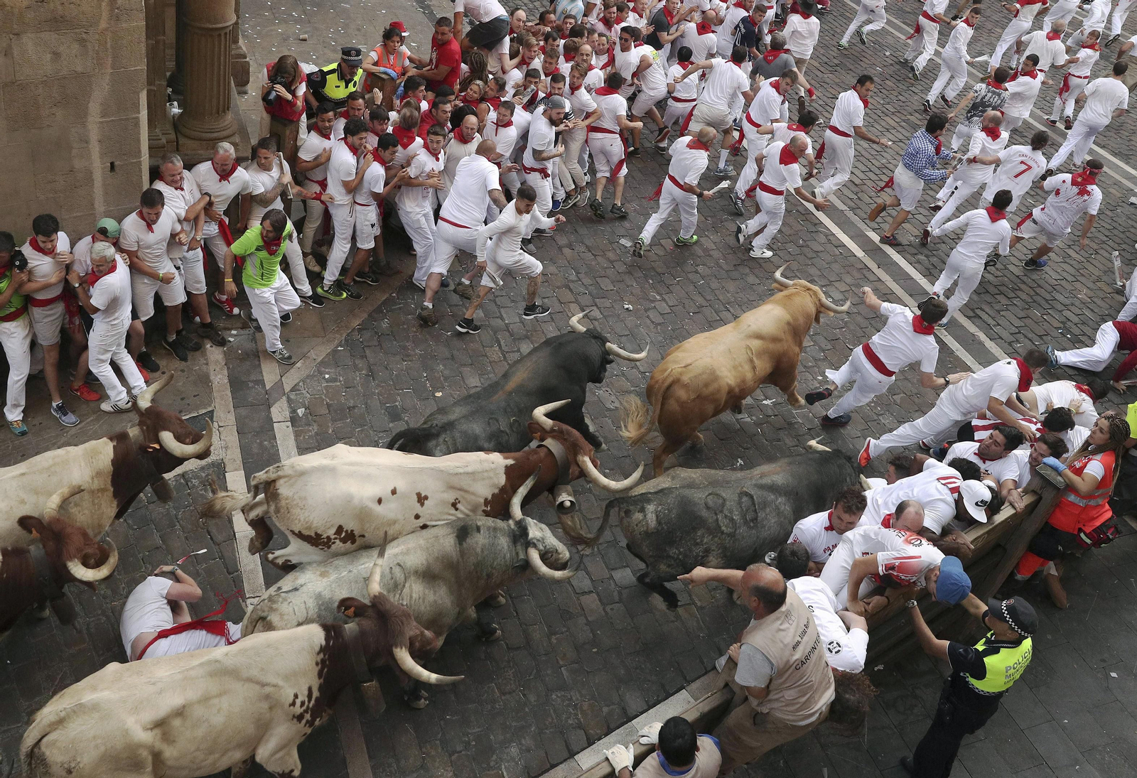 Primer encierro de los sanfermines