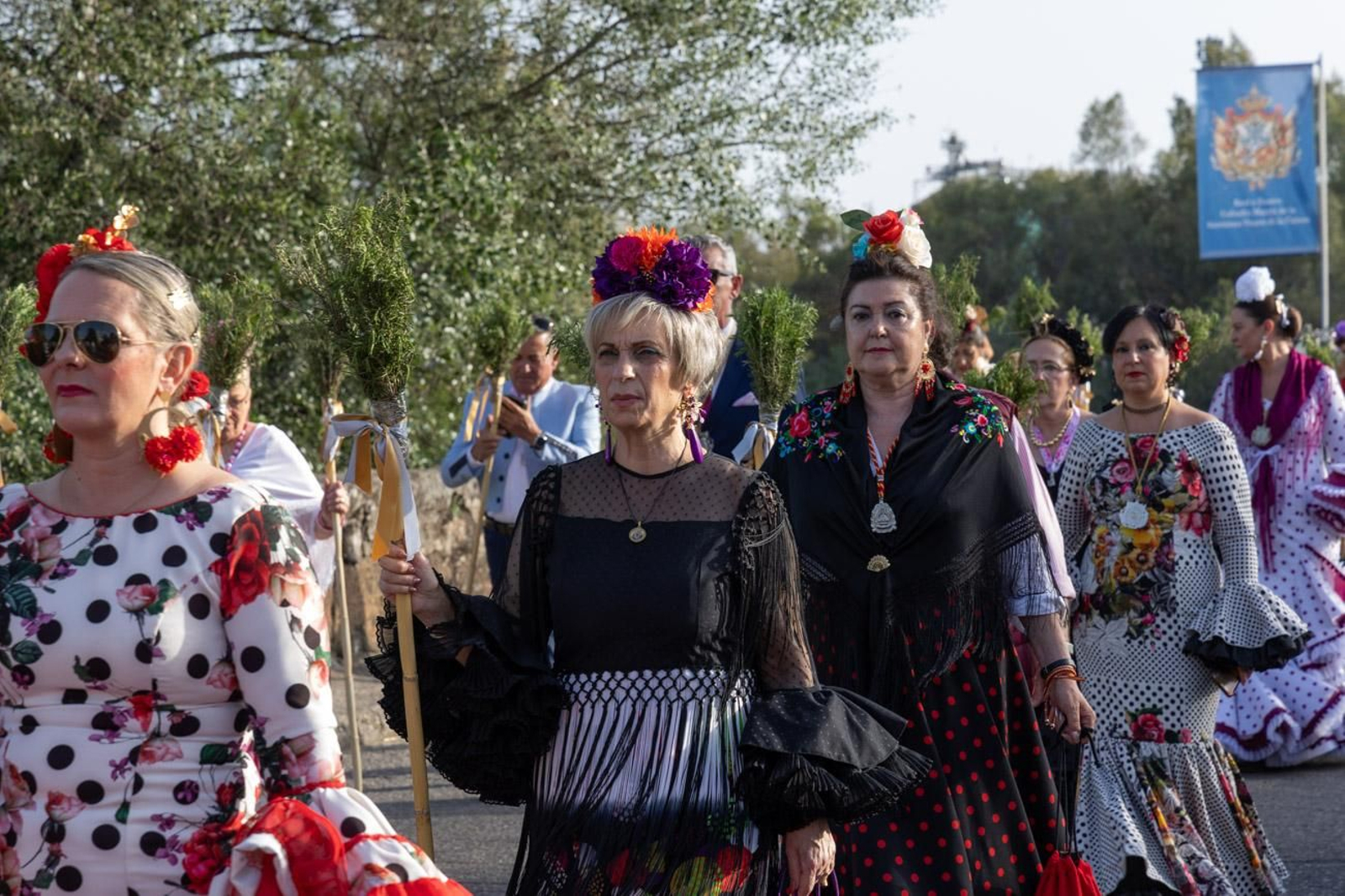 Recepción de Cofradías de la Romería de La Virgen de la Cabeza en Andújar