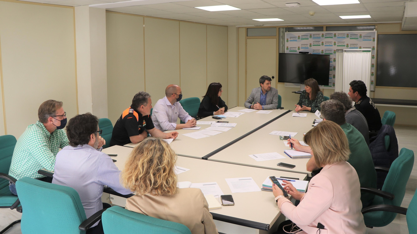 Reunión del Órgano Gestor de Playas de El Ejido.