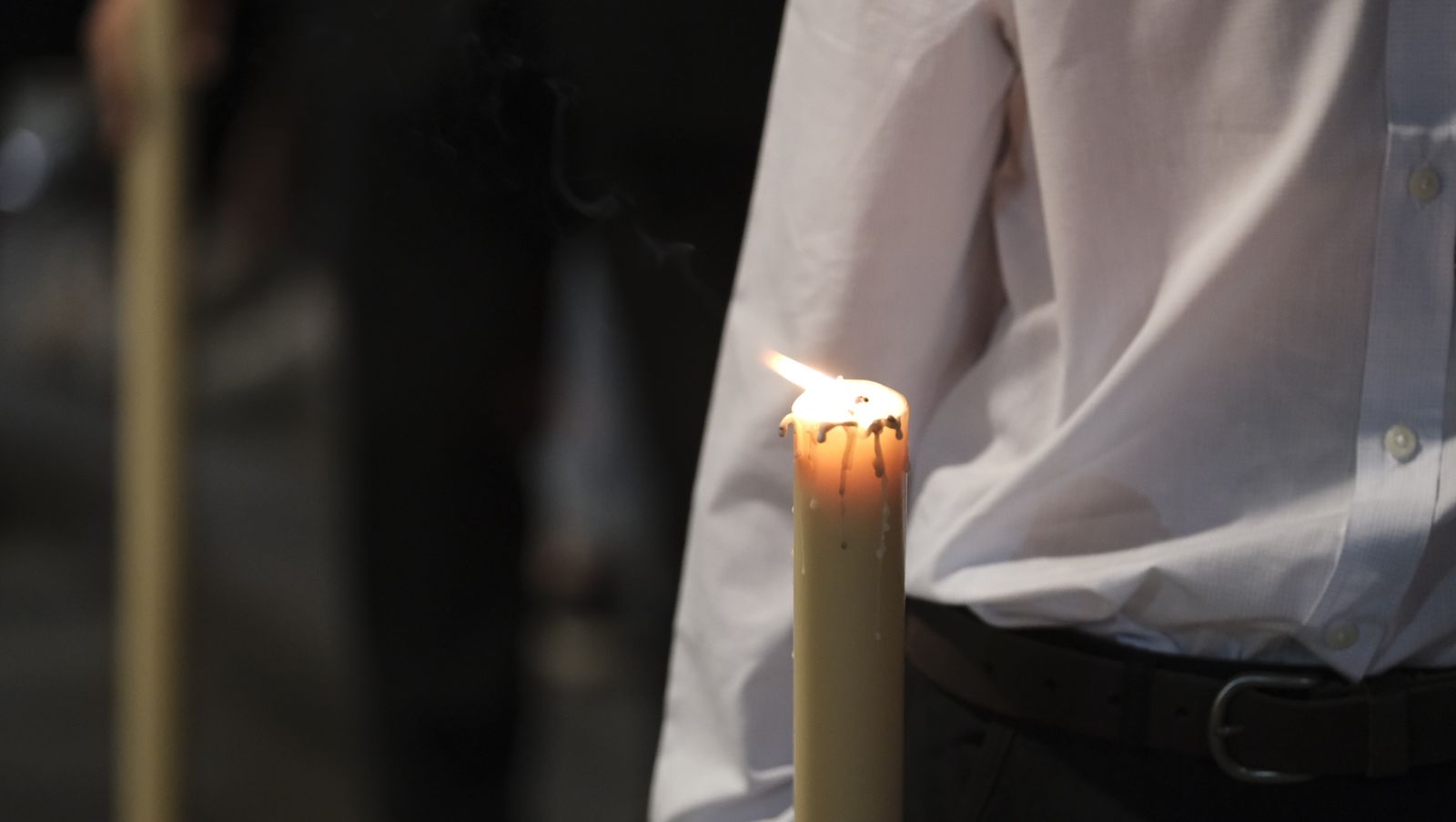 Imágenes de La Magna por las calles de Almería