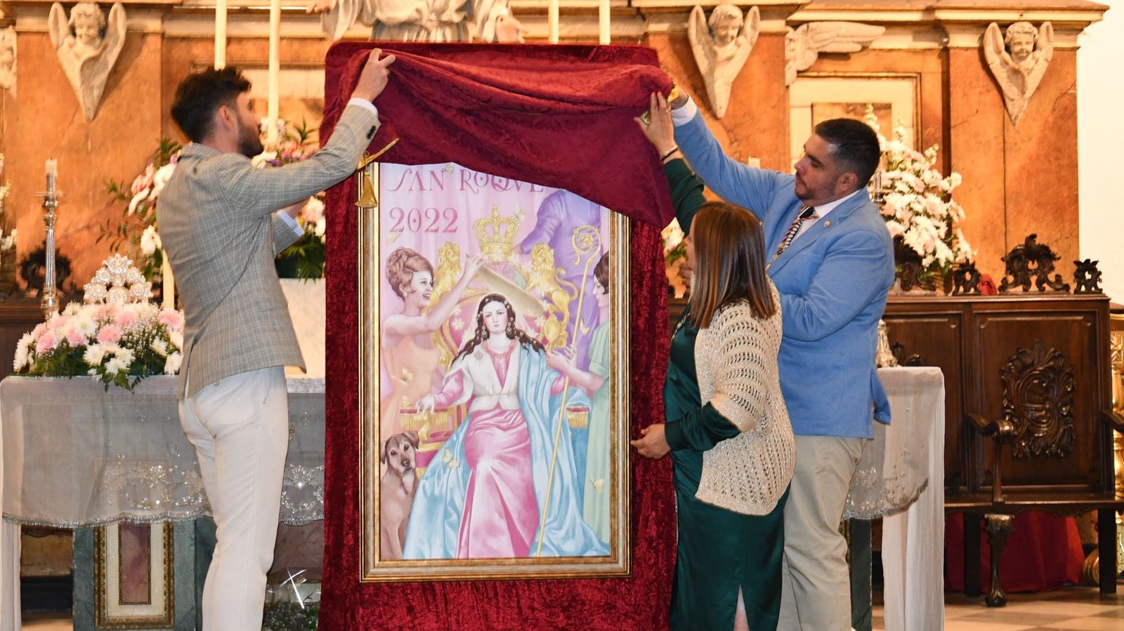 El cartel de Glorias 2022 de San Roque.