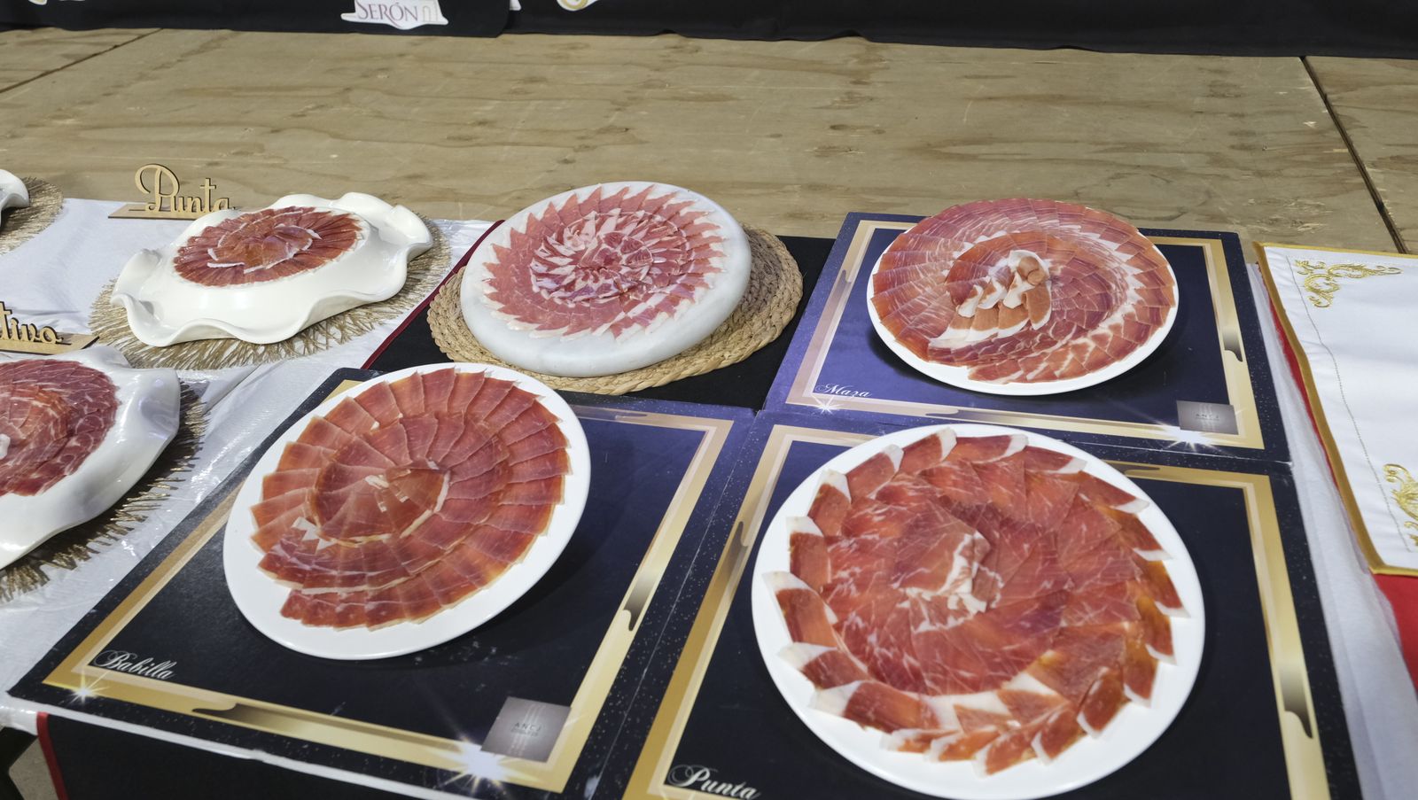 Imágenes del Concurso Nacional de Cortadores de Jamón de Serón