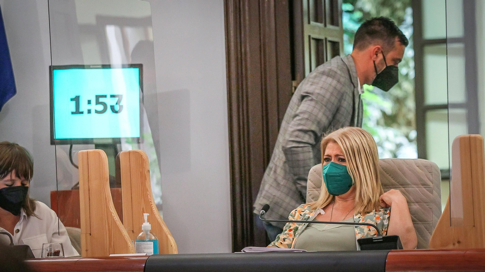 Secuencia del enfado de José Antonio Díaz con la alcaldesa