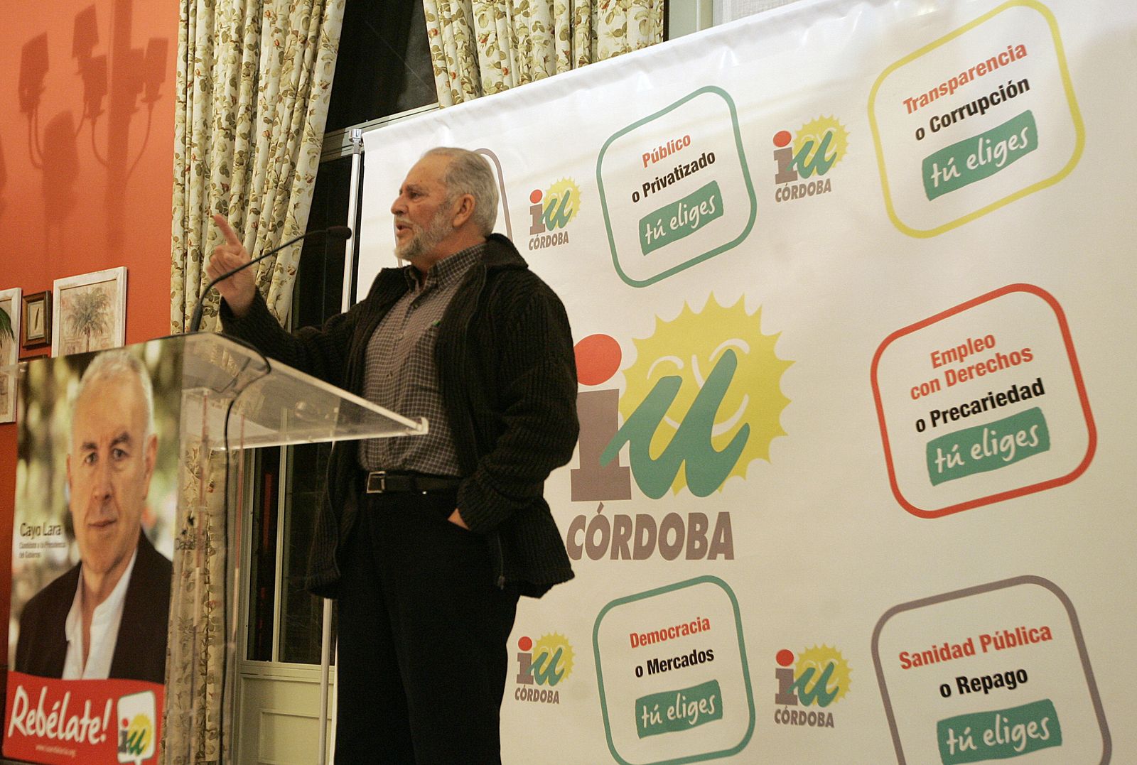 Las fotos de Julio Anguita tras su paso por la Alcaldía de Córodba