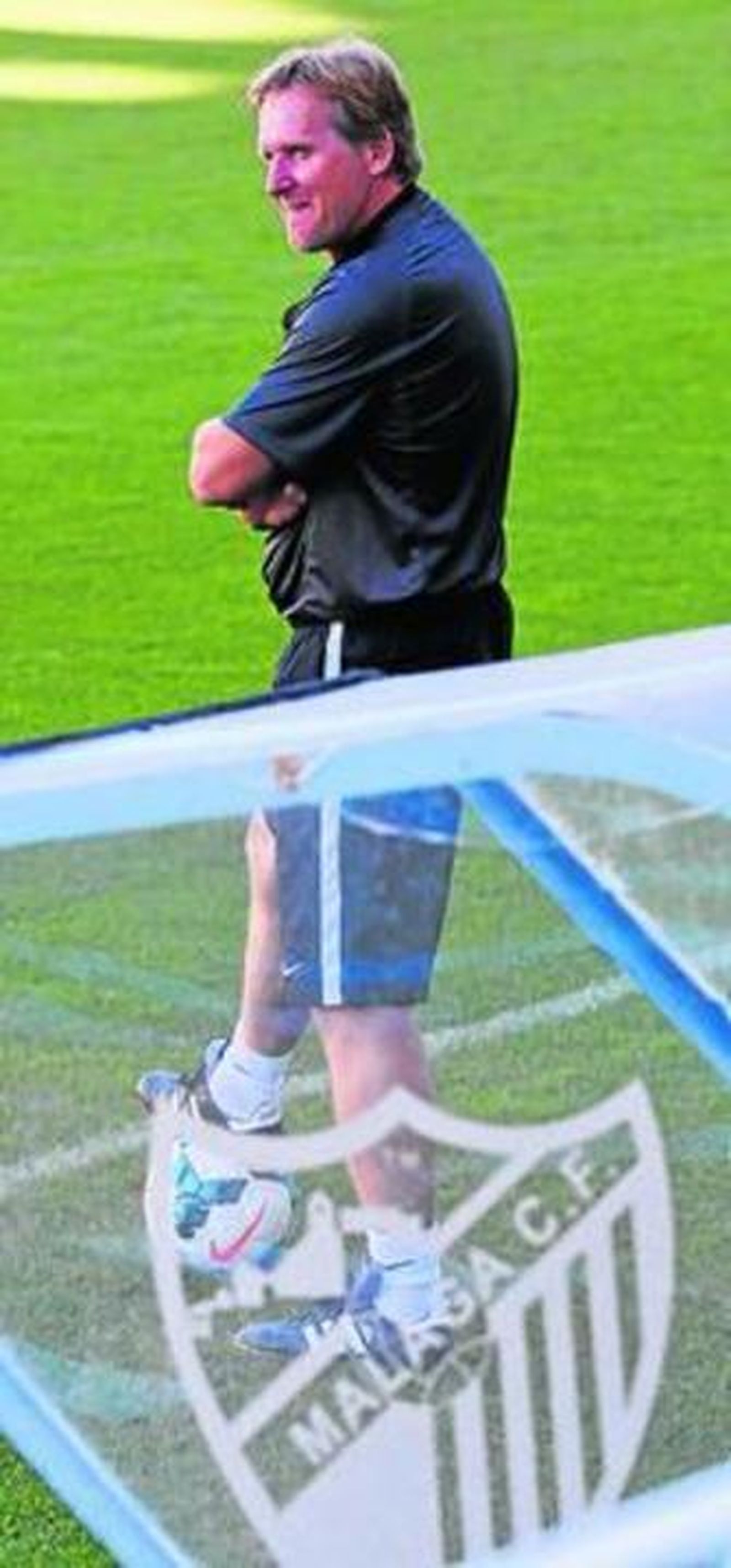 Schuster, técnico malaguista.