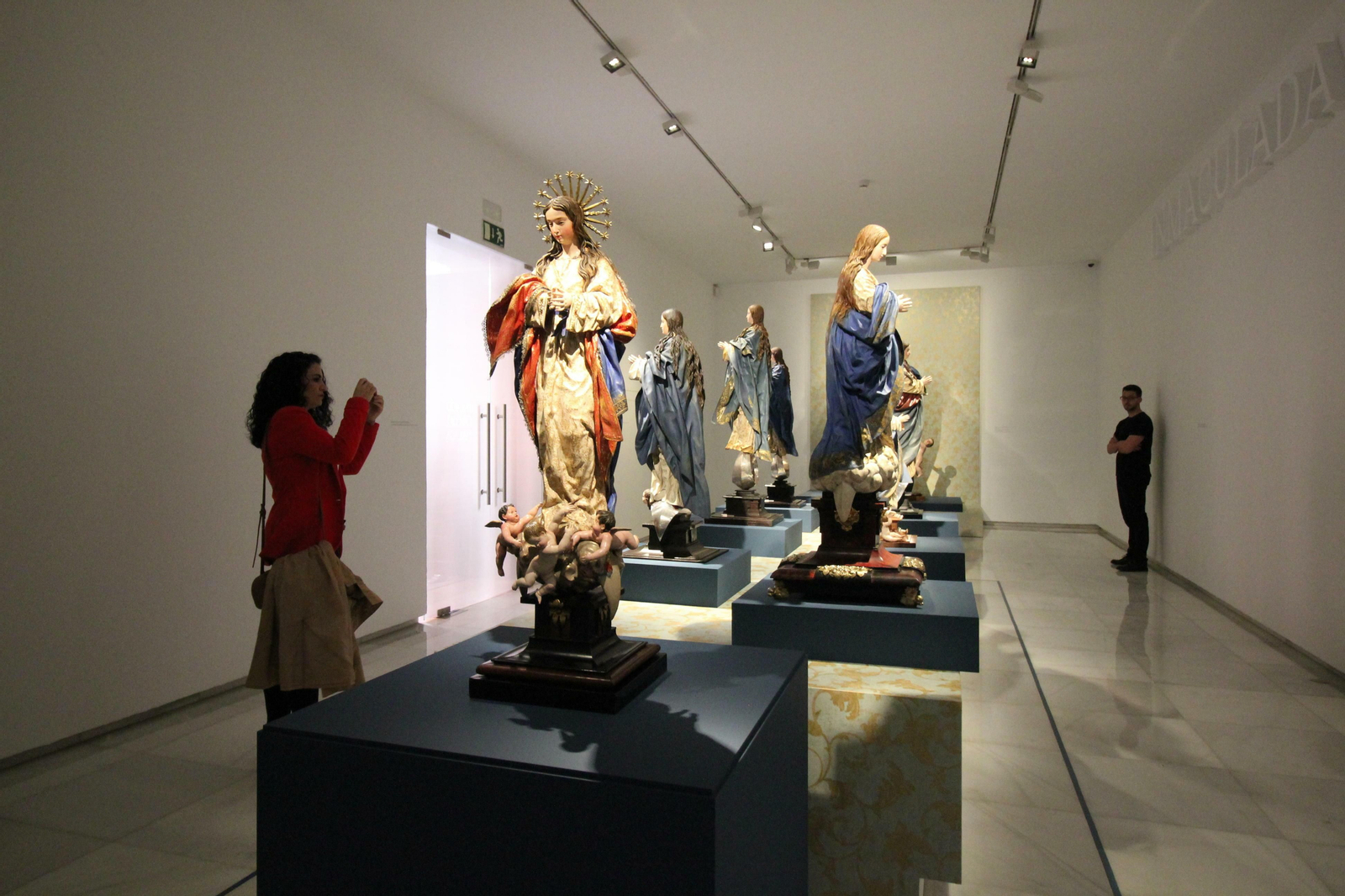 La figura de la Inmaculada Concepción, protagonista de una de las salas.