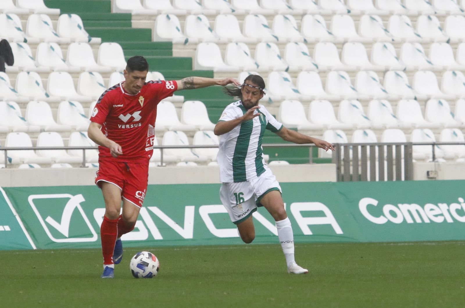 Las fotografías del empate entre el Córdoba CF y el Real Murcia