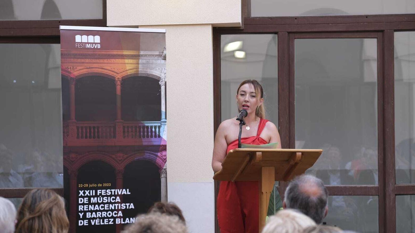 La alcaldesa de Vélez-Blanco, Ana María López.