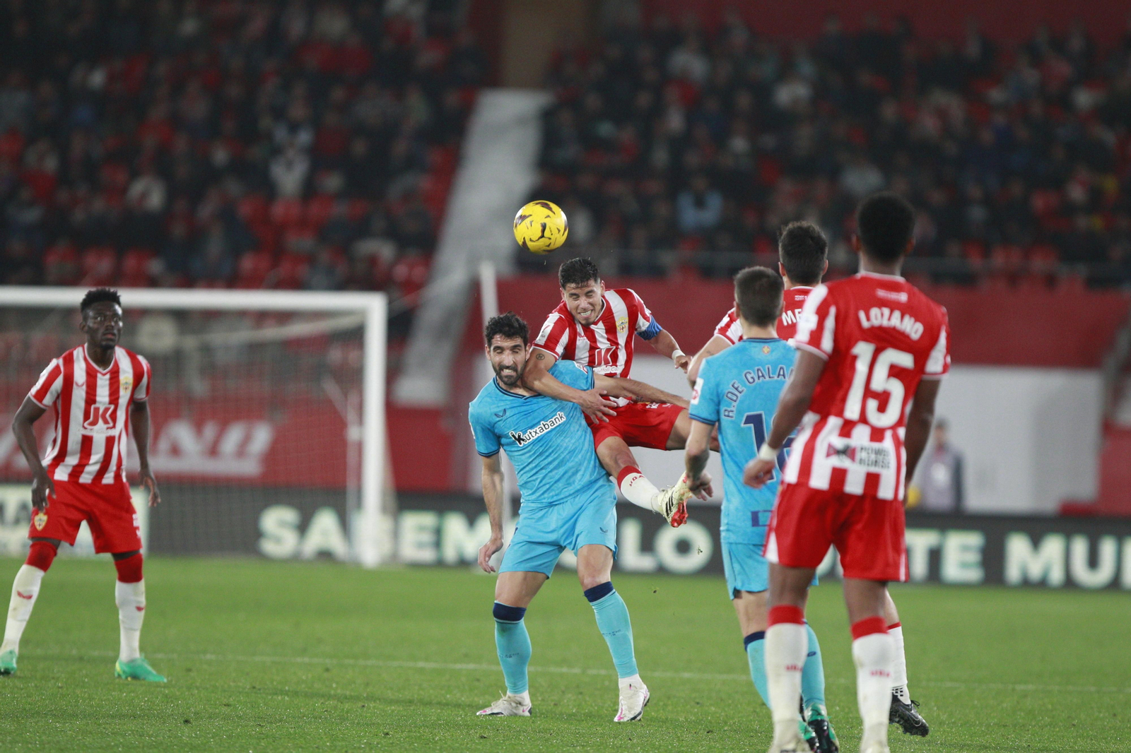 Las mejores imágenes del partido U.D. Almería-Athletic de Bilbao
