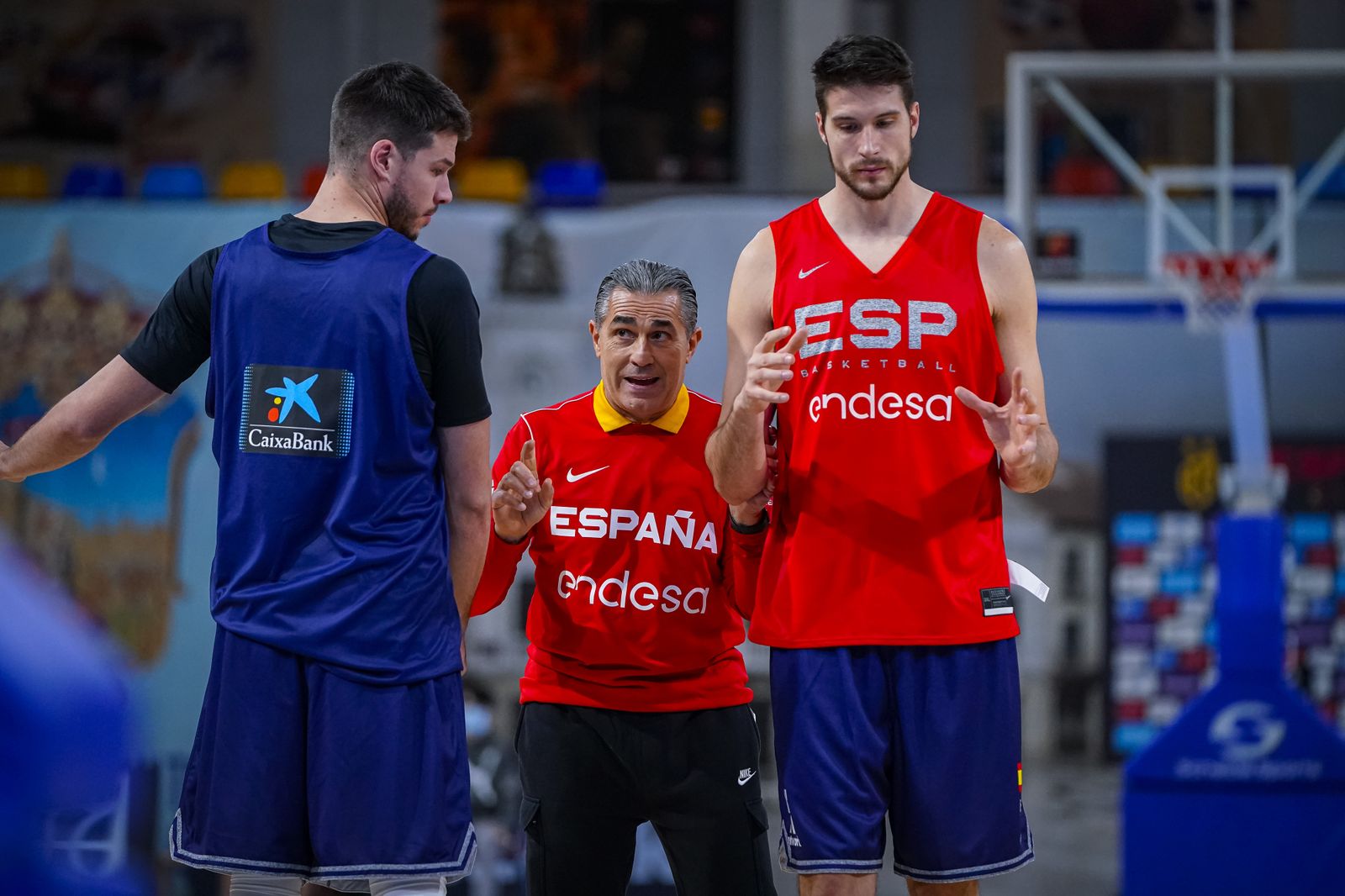 Fotos: Los jugadores del Unicaja ya entrenan con España