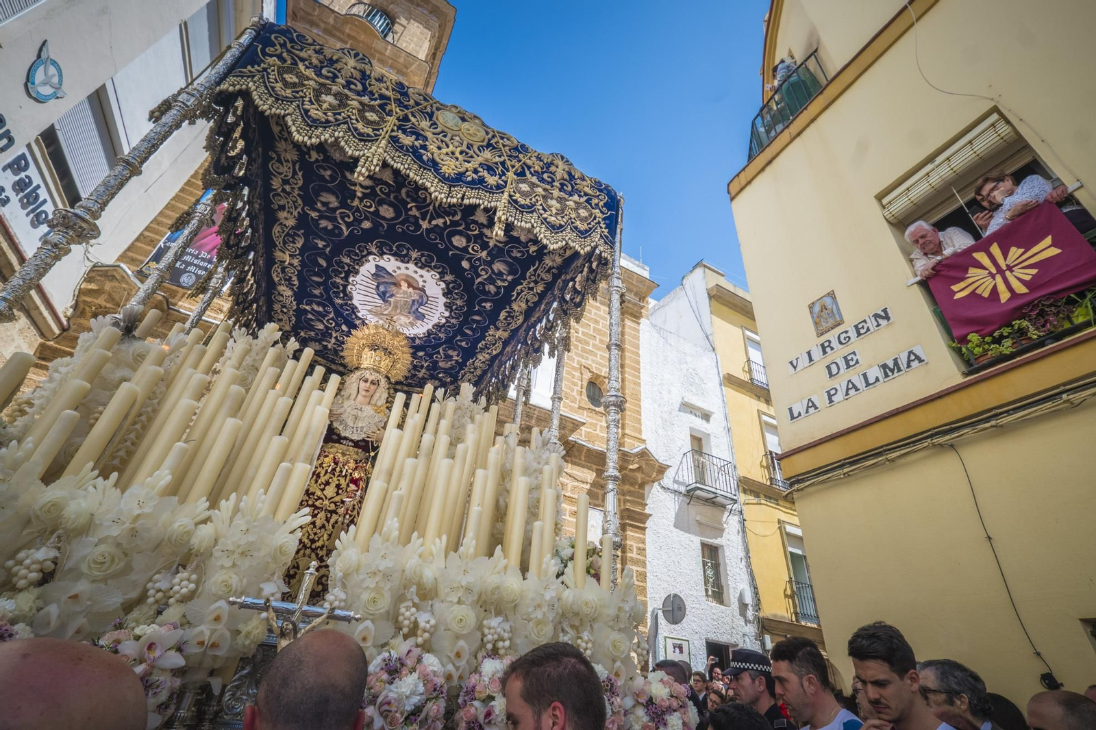 María Santísima de las Penas de la hermandad de la Palma de Cádiz.