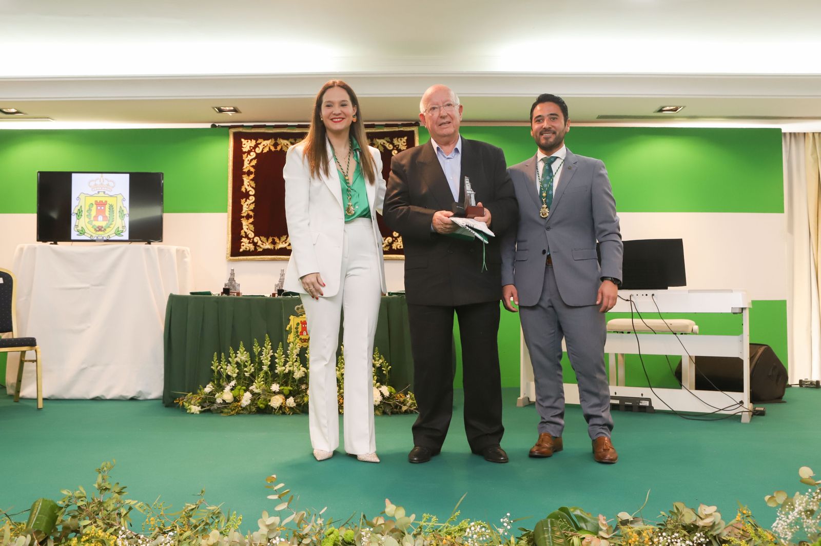 Las fotos de los galardonados del 28-F en Los Barrios.