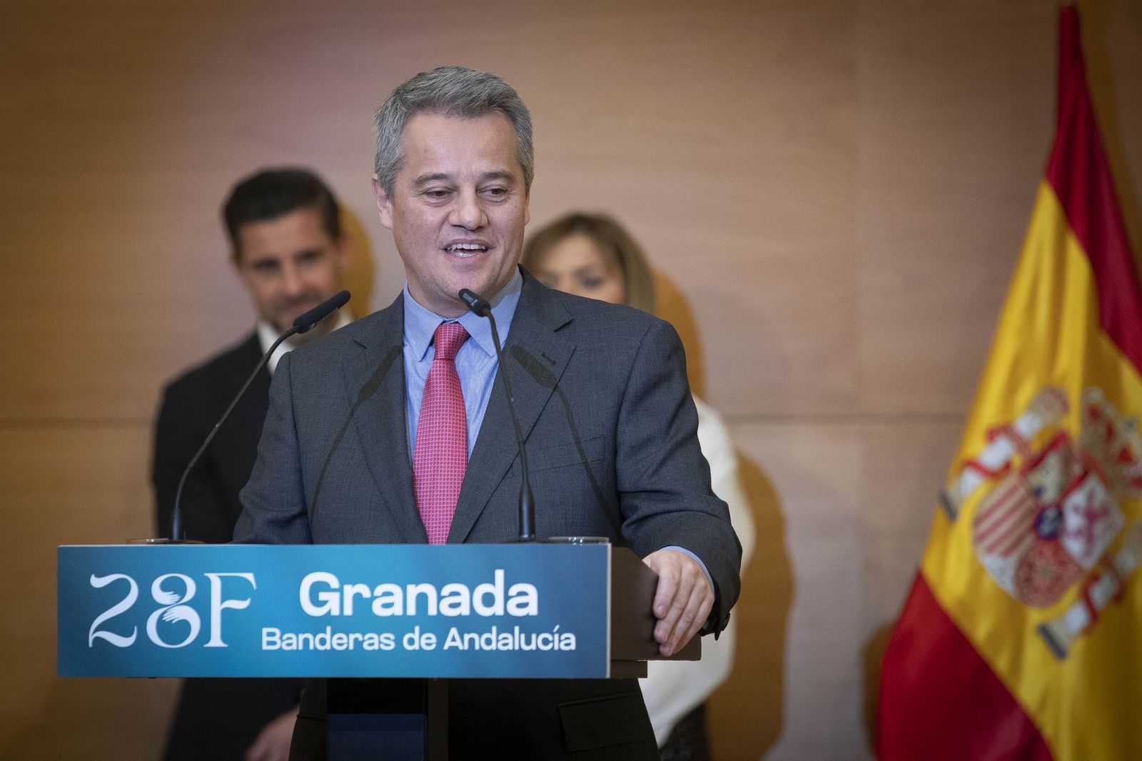 Así ha sido el acto de las banderas de Andalucía celebrado en Granada