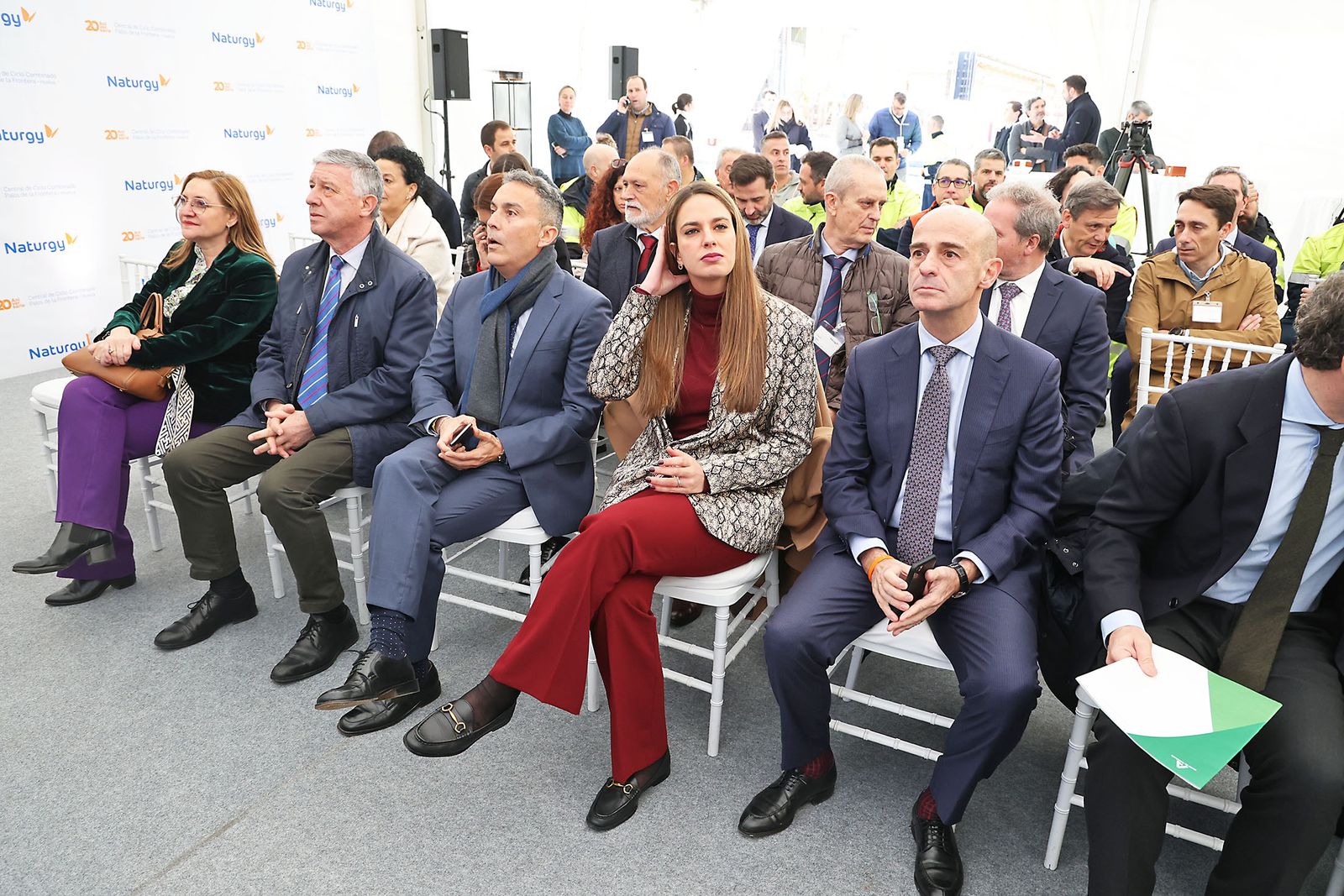 Imágenes del acto del 20 aniversario de Naturgy en Palos de la Frontera