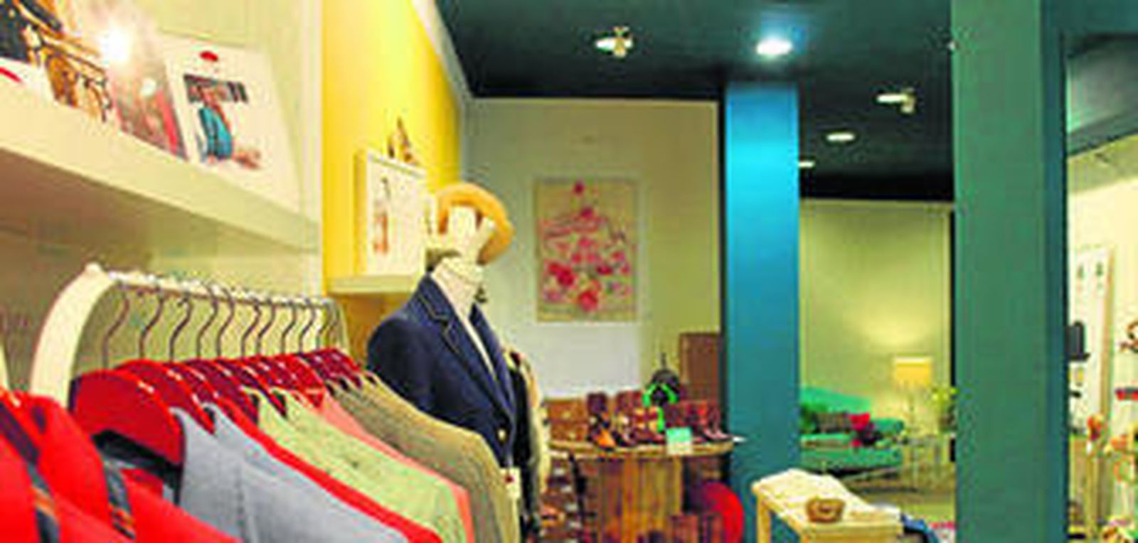 La filosofía de este espacio pasa por renovar las firmas cada cierto tiempo.