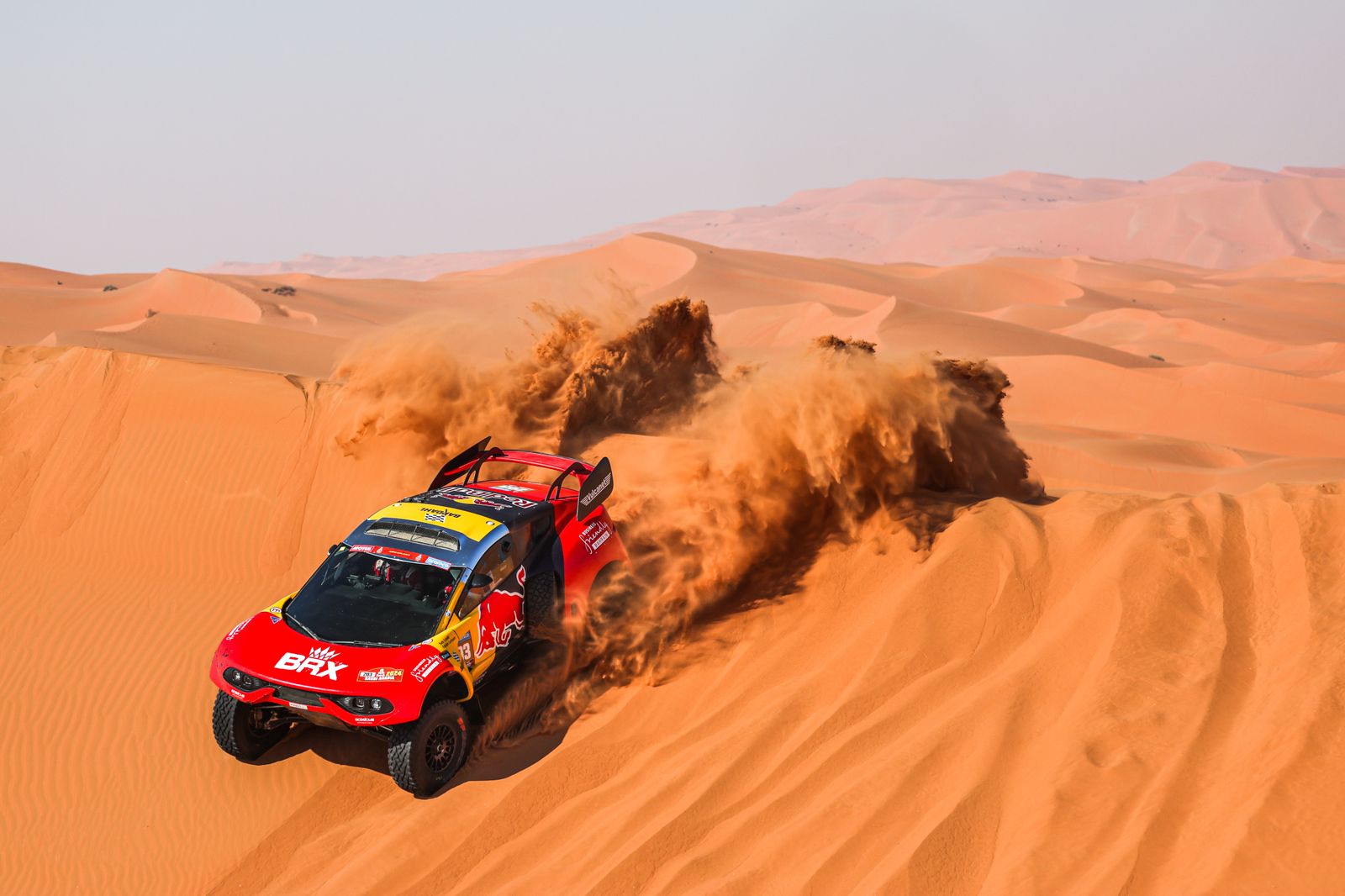 Las mejores fotos del Dakar por las dunas